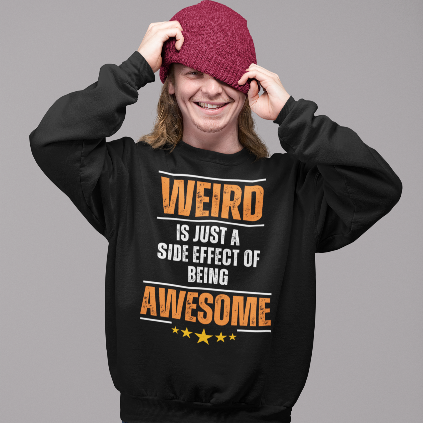 Unique Perspective Crewneck Sweatshirt, Unisex Jumper, Sign of Awesomeness, Importance of Being Different, Fun Sweatshirt - Quirkside Creations