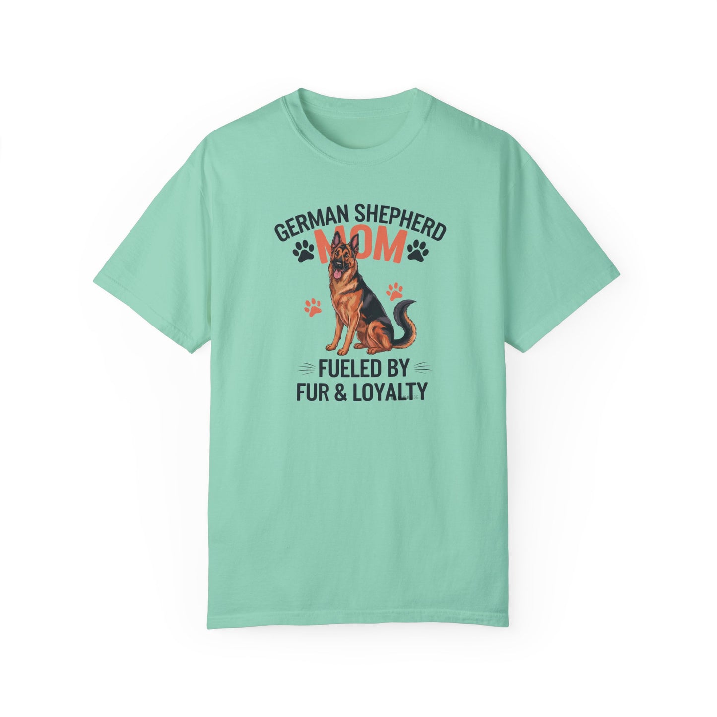 German Shepherd Dog Lover Unisex Garment-Dyed T-shirt, Parent Gift, Funny Dog Tee, Dog Mom Shirt, Gift for Dog Lovers
