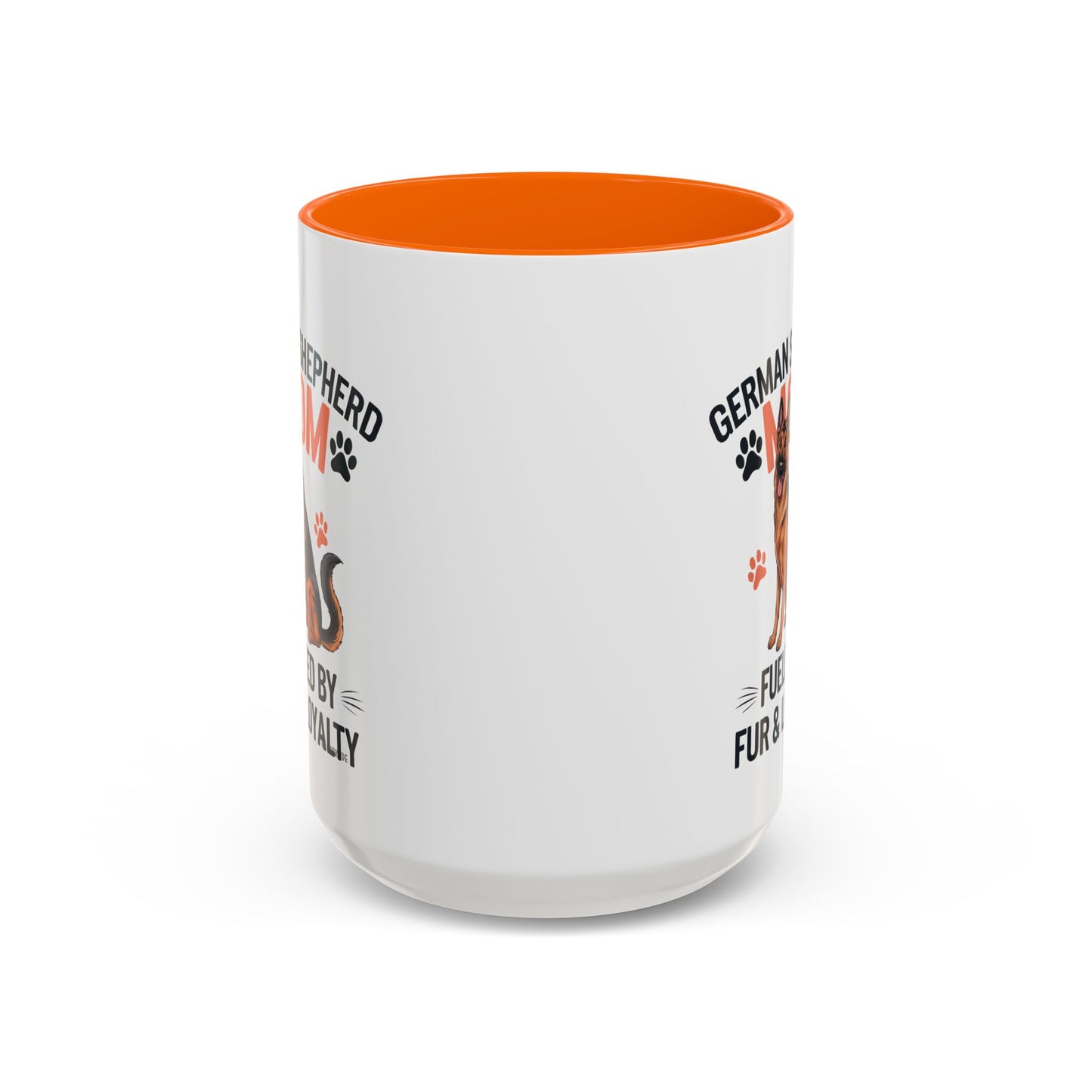 German Shepherd Mom Accent Coffee Mug: Perfect Gift for Dog Lovers, Pet Owners, Dog Enthusiasts, Animal Lovers