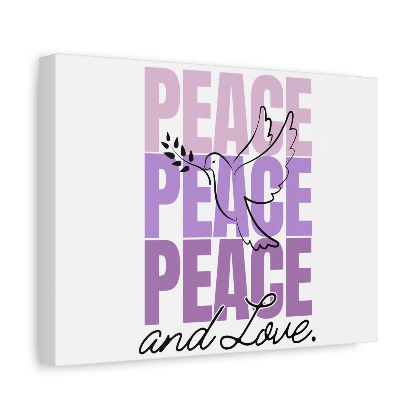 Peaceful Dove Canvas Wall Art, Inspirational Home Decor, Gift for Peace Lovers, Serenity Decor, Modern Art, Gift for Holidays
