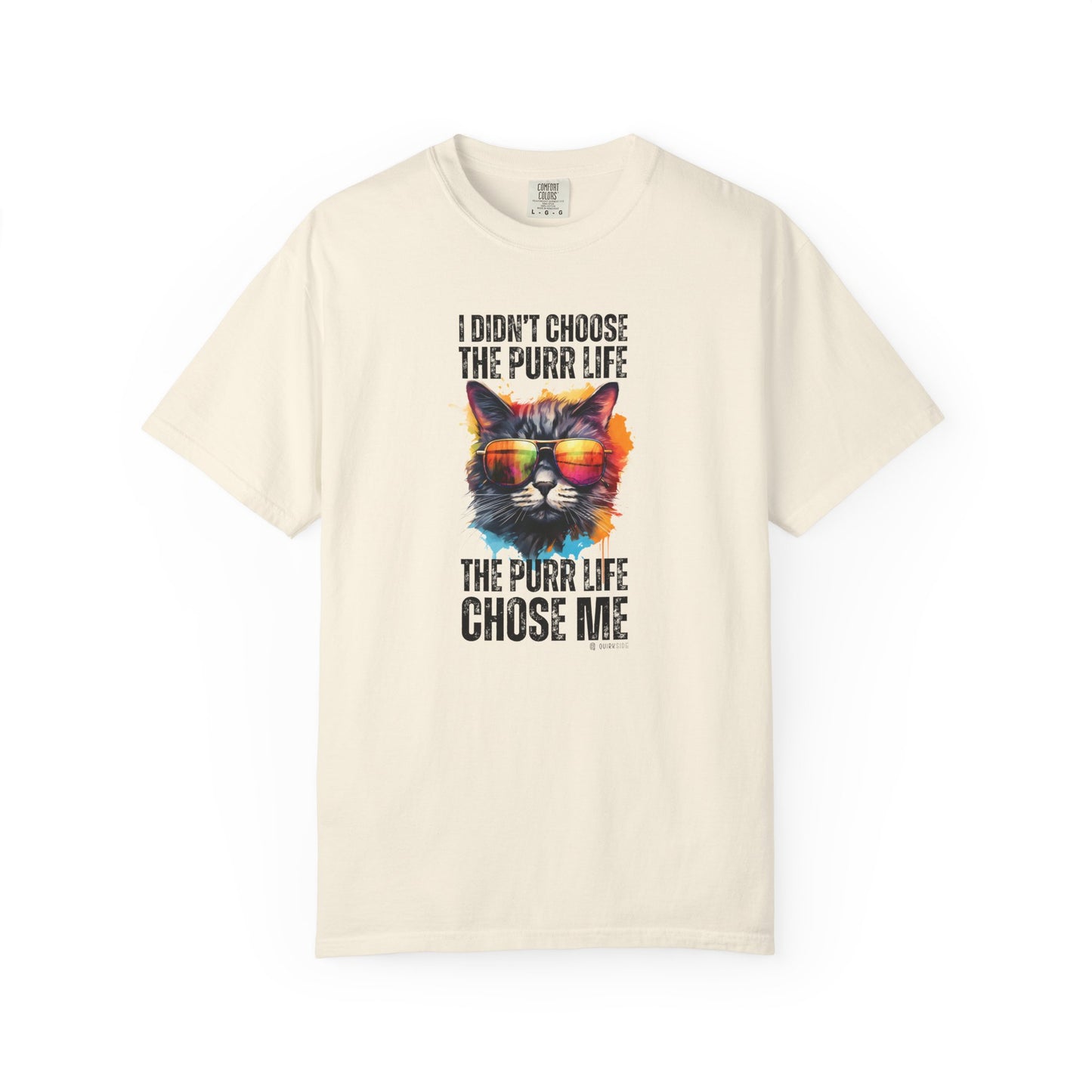 Cool Cat Tee, Funny Cat Lover Shirt, Feline Fan Top, Cat Owner Gift, Cat Mom Shirt, Cat Dad Tee, Cat Lady Gift, Cat Print T-shirt