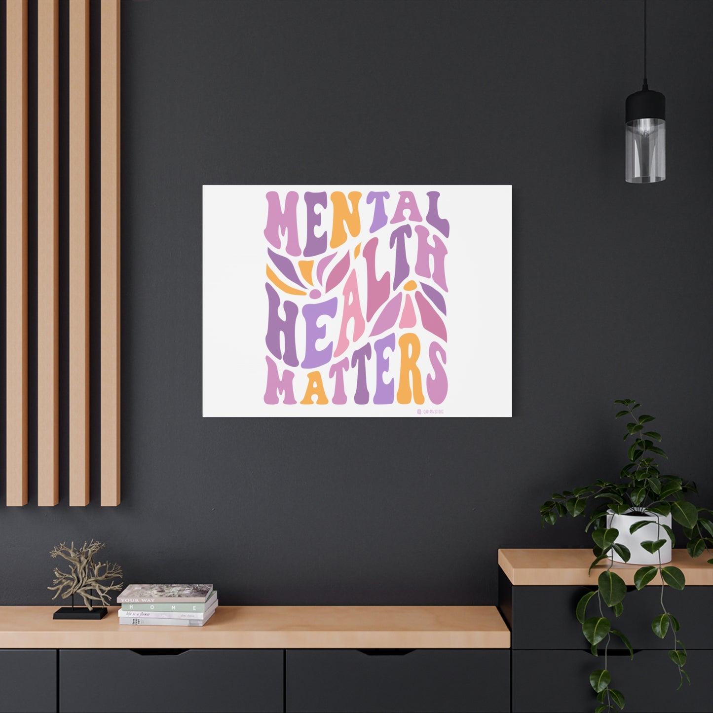 Mental Health Matters Canvas Art
