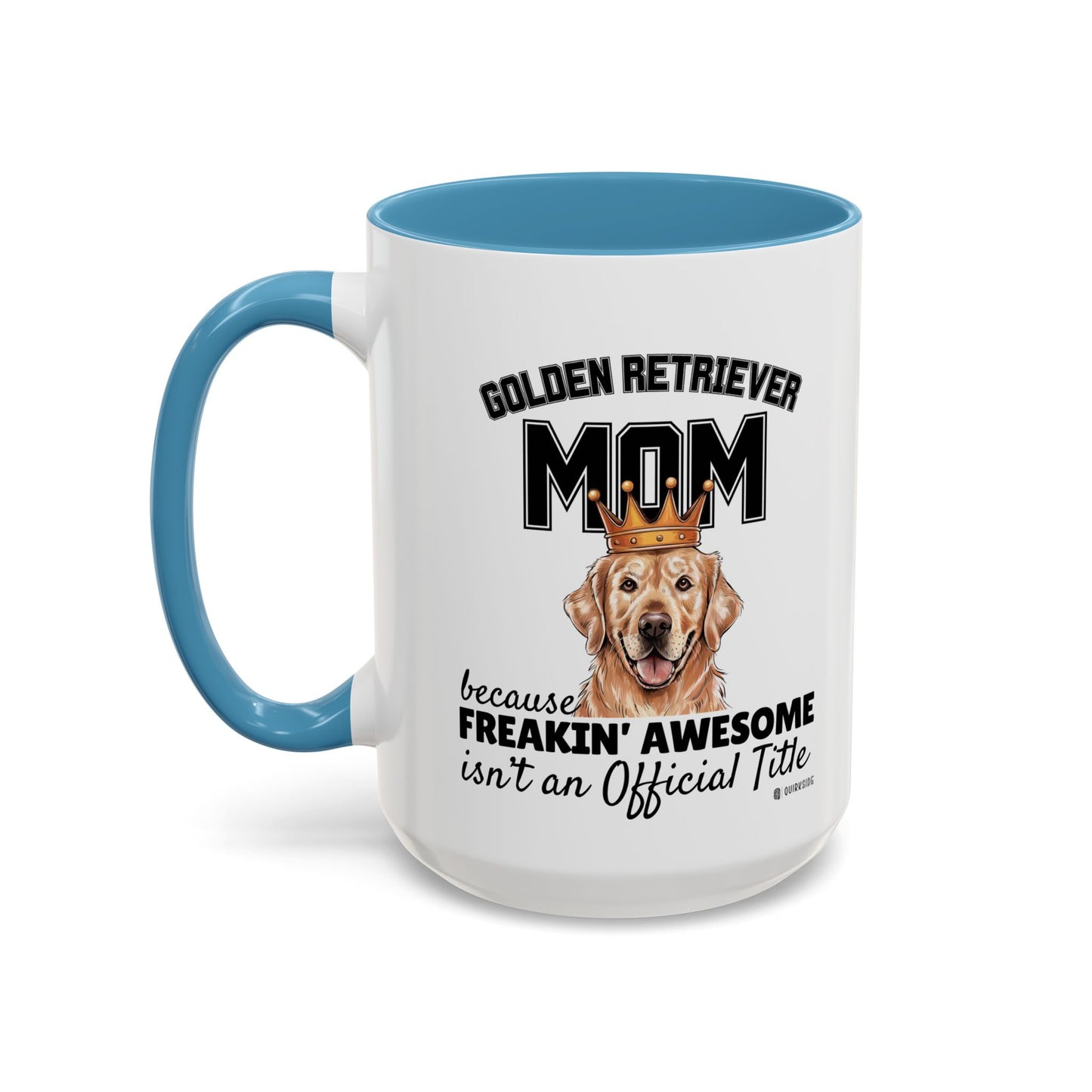 Golden Retriever Mom Coffee Mug - Perfect Gift for Dog Lovers, Pet Owners, Birthday, Mother's Day, Funny Dog Mom Mug