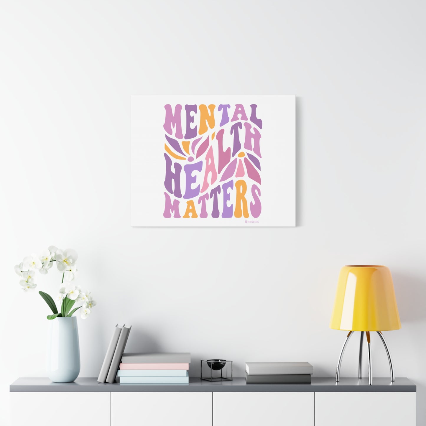 Mental Health Matters Canvas Art