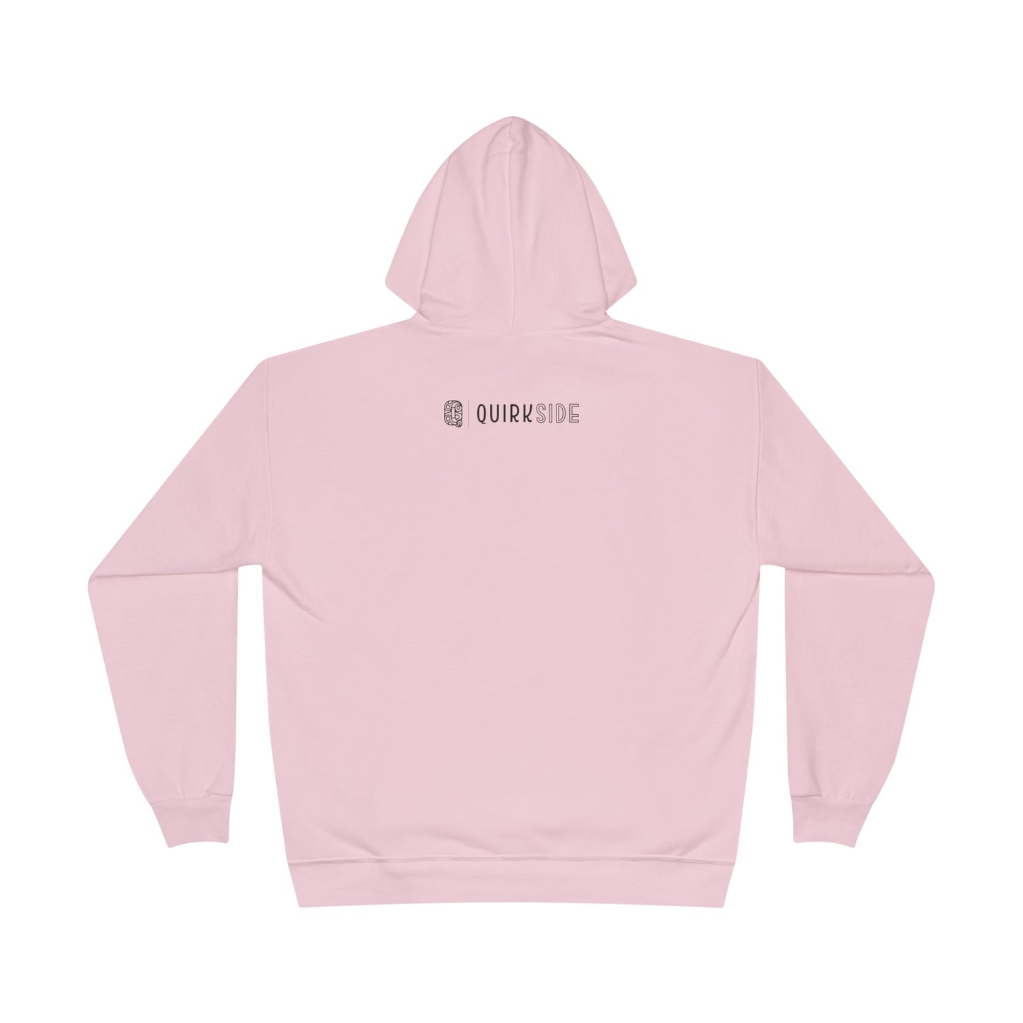 Positive Vibes Fun Pullover Hoodie Sweatshirt, Inspirational Encouragement Top, Cheerful Eco-Friendly Jumper, Colorful Optimistic Hoodie - Quirkside Creations
