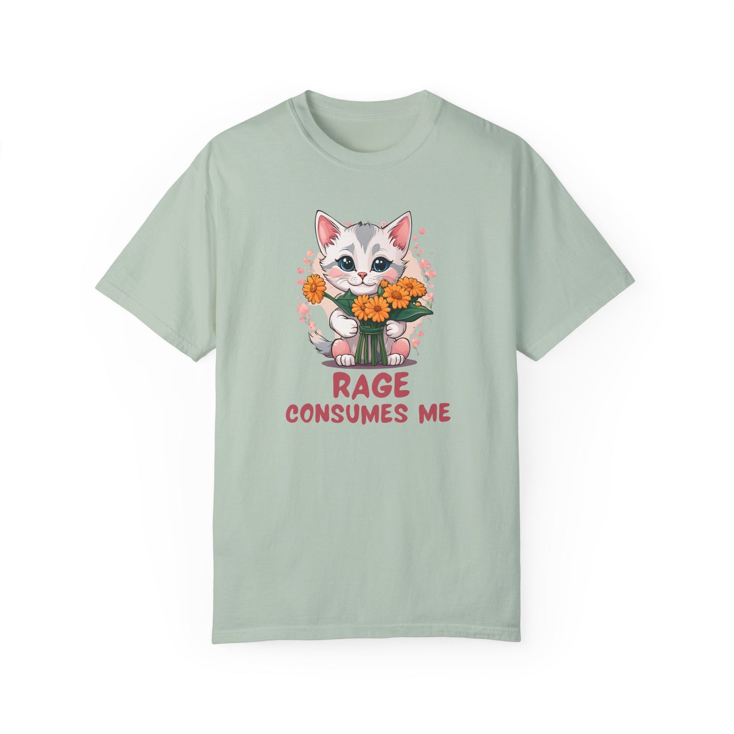 Funny Kitten T-Shirt, Cat Lover Tee, Cute Feline Graphic Shirt, Humorous Pet Owner Top, Animal Rage Quote Apparel - Quirkside Creations