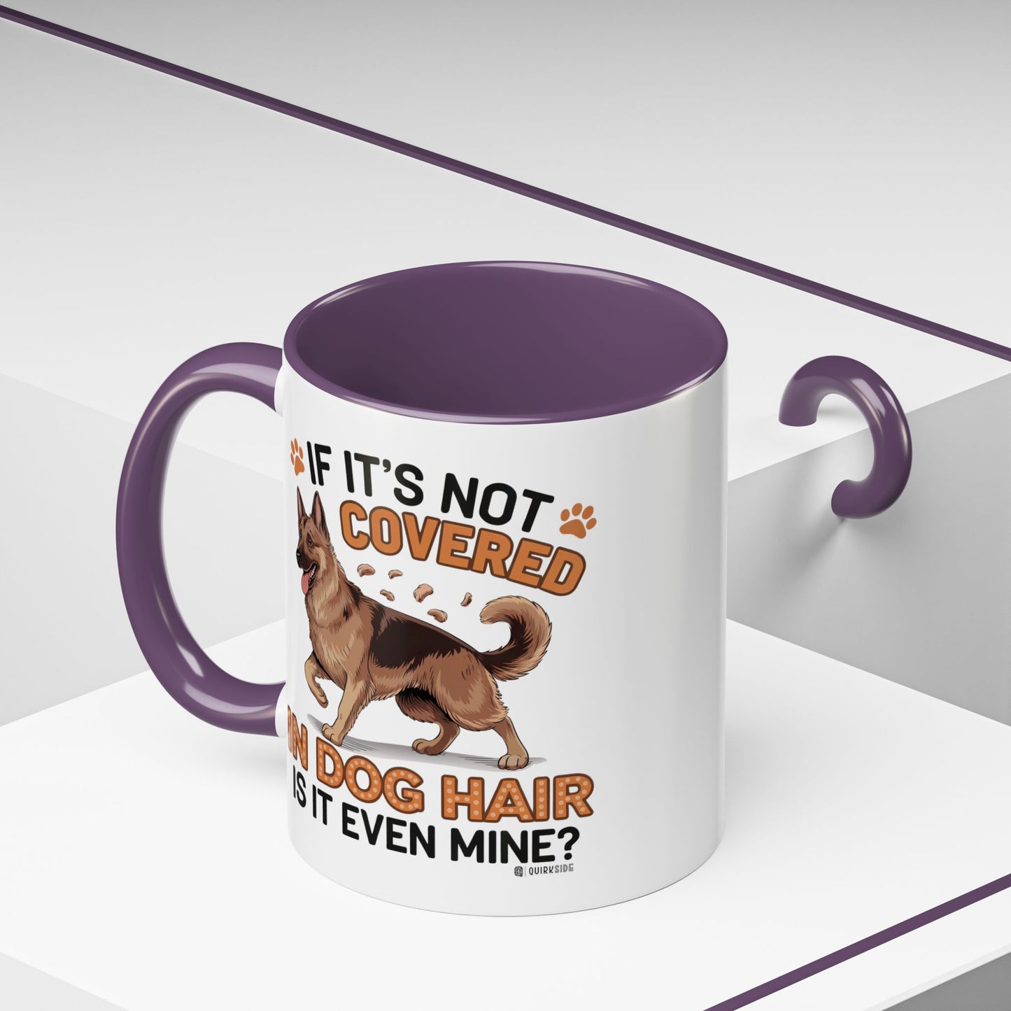 Dog Hair Lover's Coffee Mug | Funny Pet Mug | Gifts for Dog Owners | Cute Pet Lover Gift | Animal Lover Coffee Cup | Dog Mom Mug