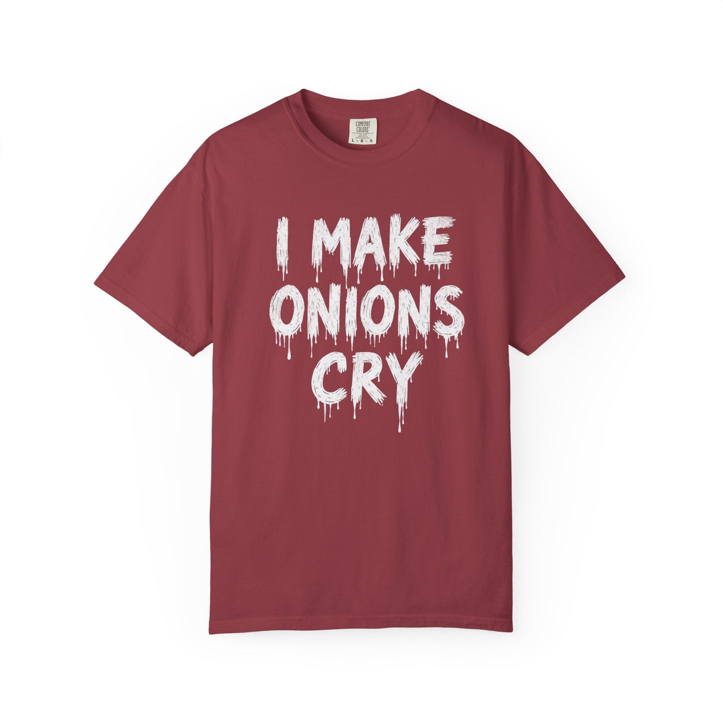 I Make Onions Cry, Gift for Millennials, Casual Wear, Humor Shirt, Relaxed Fit T-Shirt