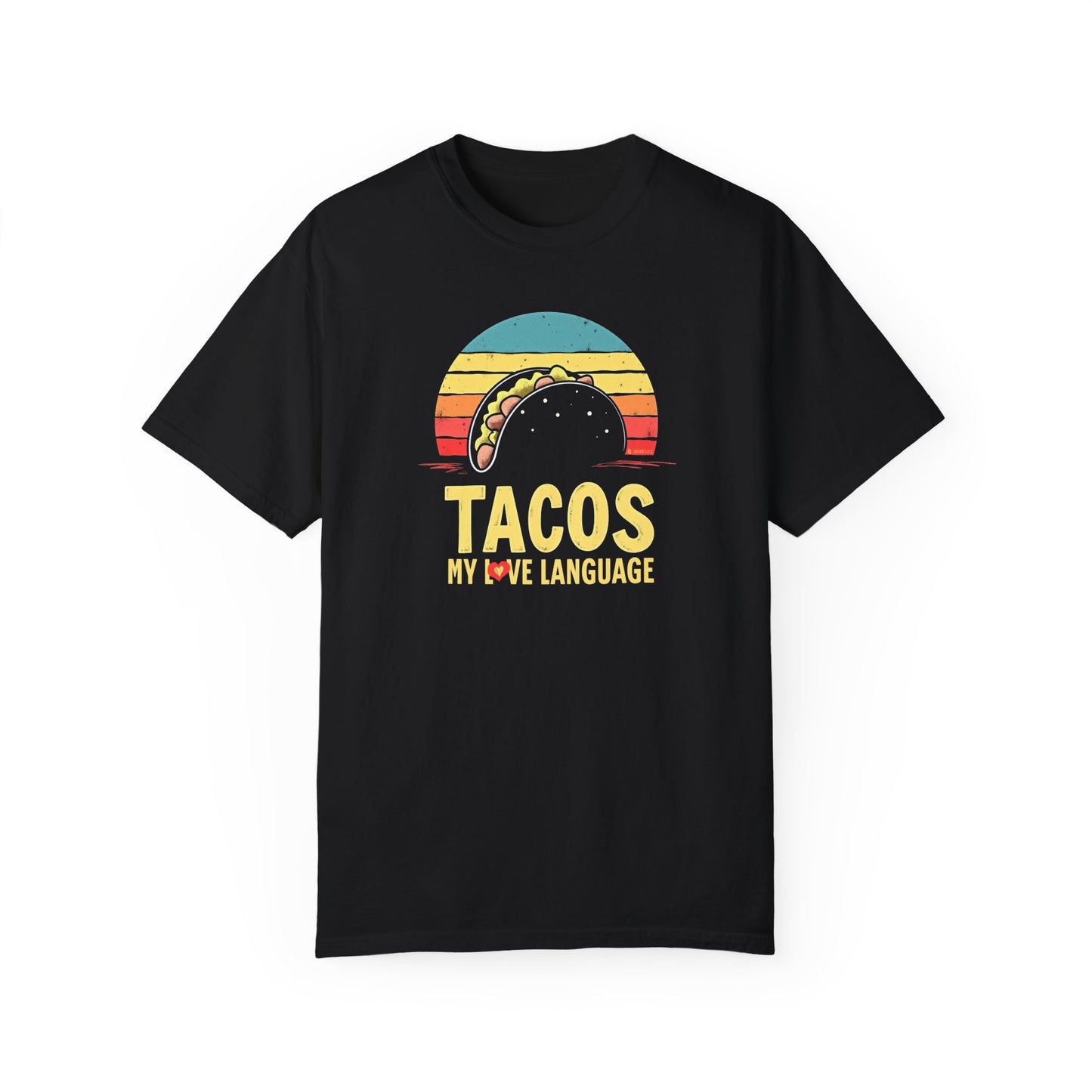 Taco Lover T-Shirt, Funny Food Tee, Tacos Are My Love Language Shirt, Unisex Graphic Top, Foodie Gift