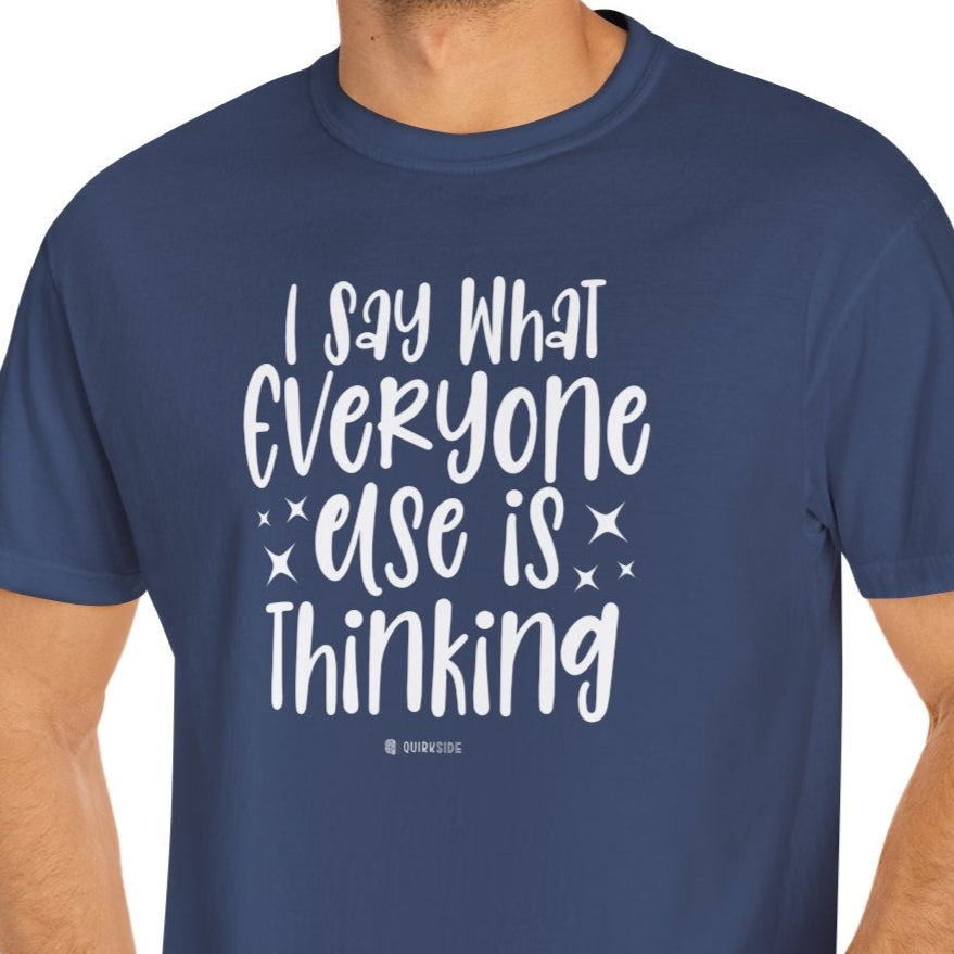 Funny Free Spirit Tee, Unisex Graphic T-shirt, Bold Statement Shirt, Sarcastic Tee, Cool Graphic Tee, Unique Gift Shirt - Quirkside Creations