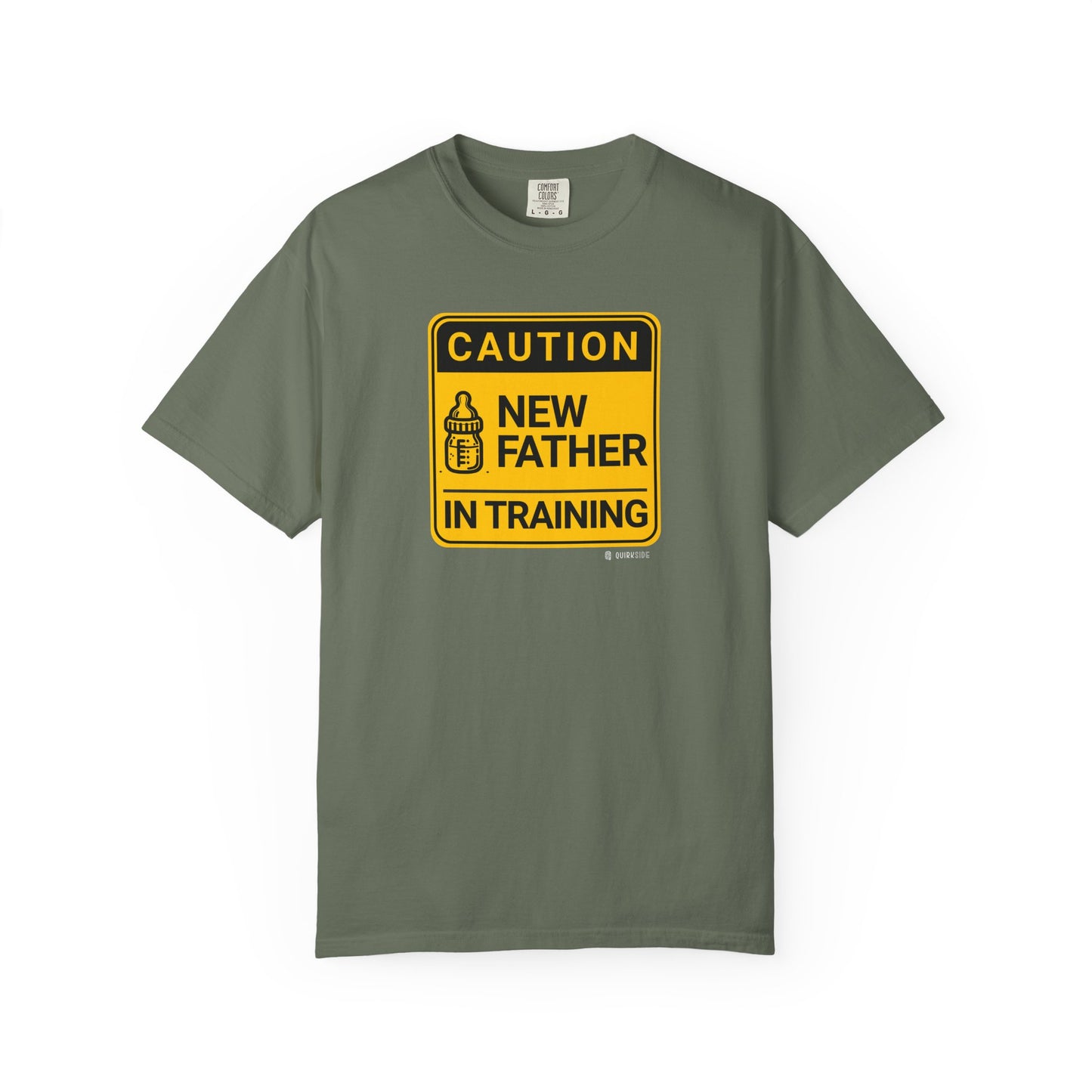 New Dad Unisex Garment-Dyed T-shirt, Father's Day Gift, Funny Parenting Tee, Baby Shower Present, Gender Reveal Shirt, Dad Life Apparel