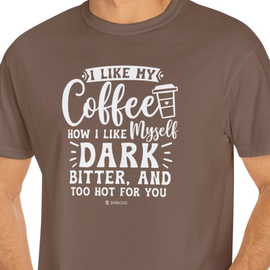 Coffee Lover Unisex T-shirt, Sarcastic Tee, Humorous Graphic Top, Gift for Coffee Drinker, Comical Shirt