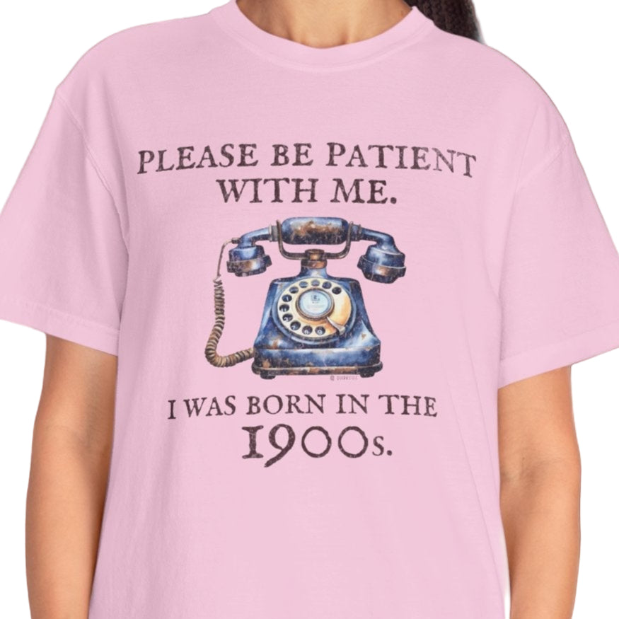 Sarcastic Millenial Unisex T-shirt, Funny Please Be Patient Tee, Humorous Gen Y Shirt, Vintage Birth Year Quote Top, Retro Cotton Blend