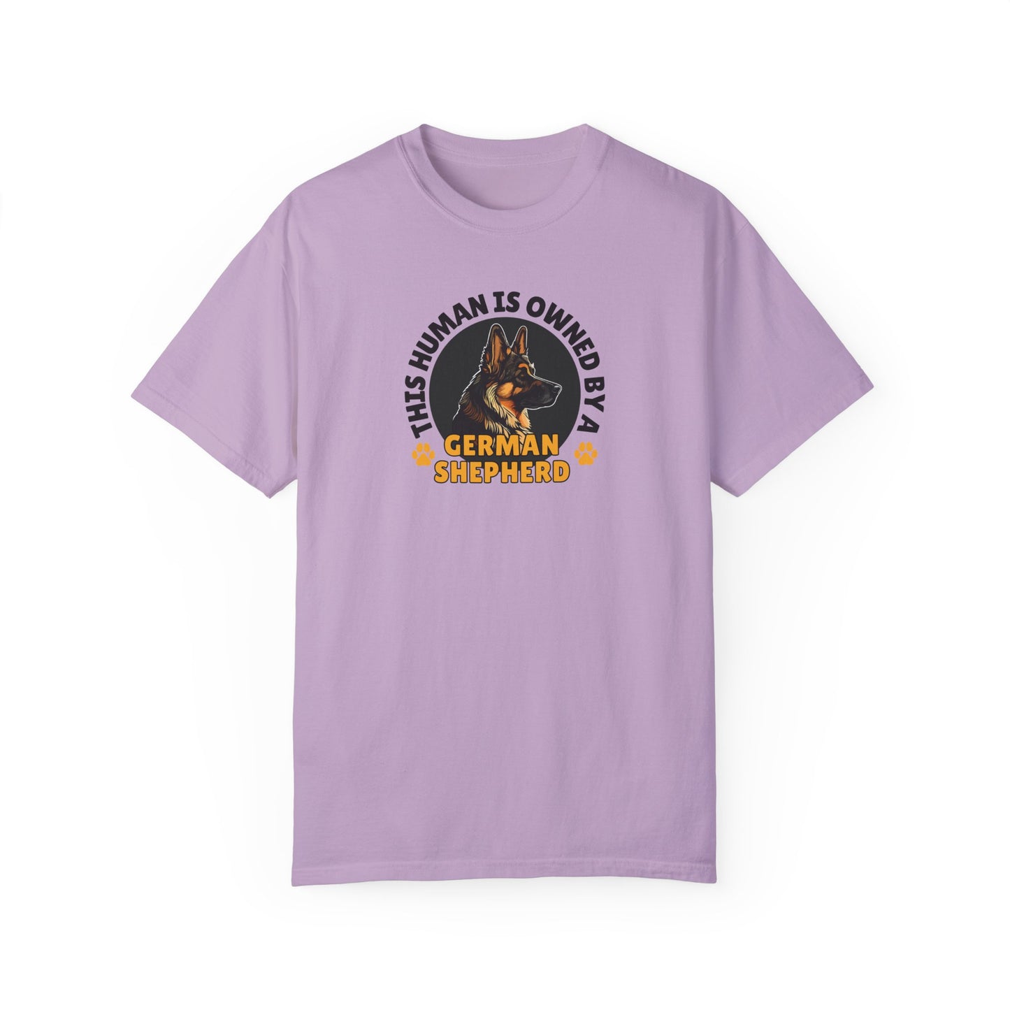 German Shepherd Dog Lover Unisex Garment-Dyed T-shirt, Parent Gift, Funny Dog Tee, Dog Mom Shirt, Gift for Dog Lovers