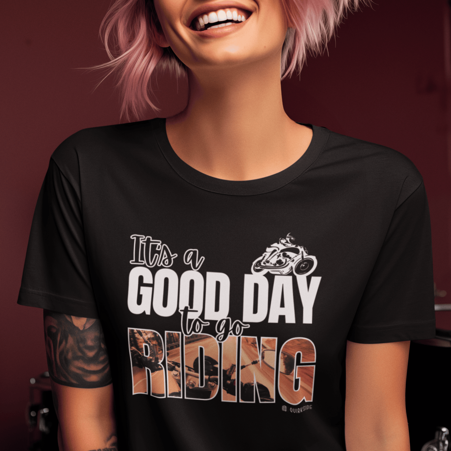 Motorcycle Lover T-shirt, Biker Tee, Good Day to Ride Shirt, Unisex Motorcycle Apparel, Rider Gift