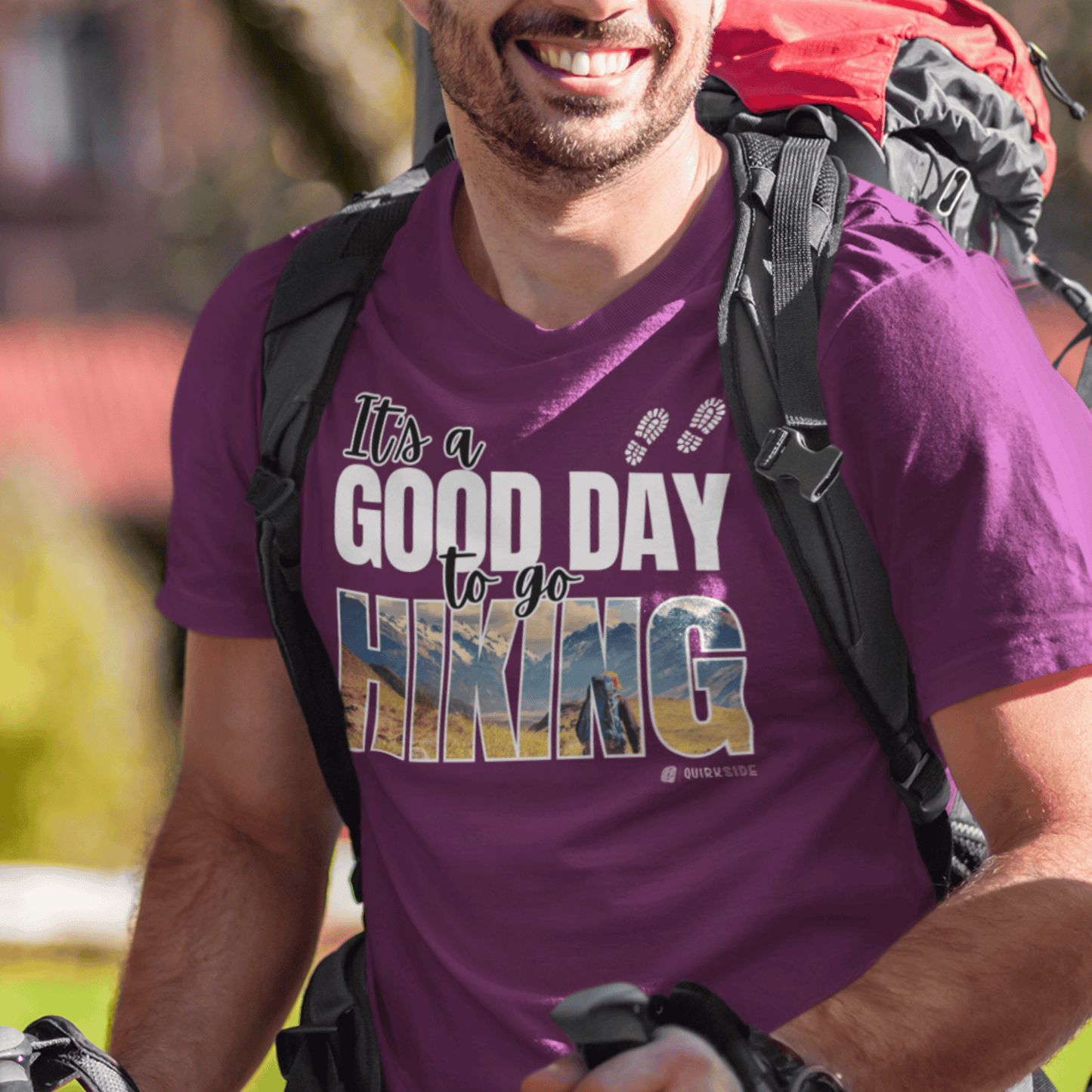 Hiking Enthusiast T-shirt, Outdoor Adventure Tee, Mountain Lover Shirt, Nature Hiker Top, Trail Explorer Tee, Great Day to be Hiking