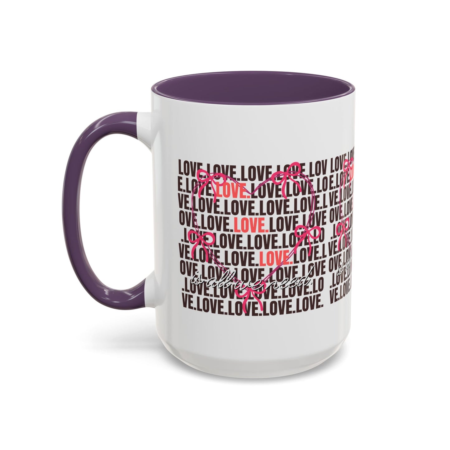 Romantic Love Coffee Mug - Perfect Gift for Anniversary, Valentine's Day, Wedding, Love-Themed Decor, Ceramic Drinkware