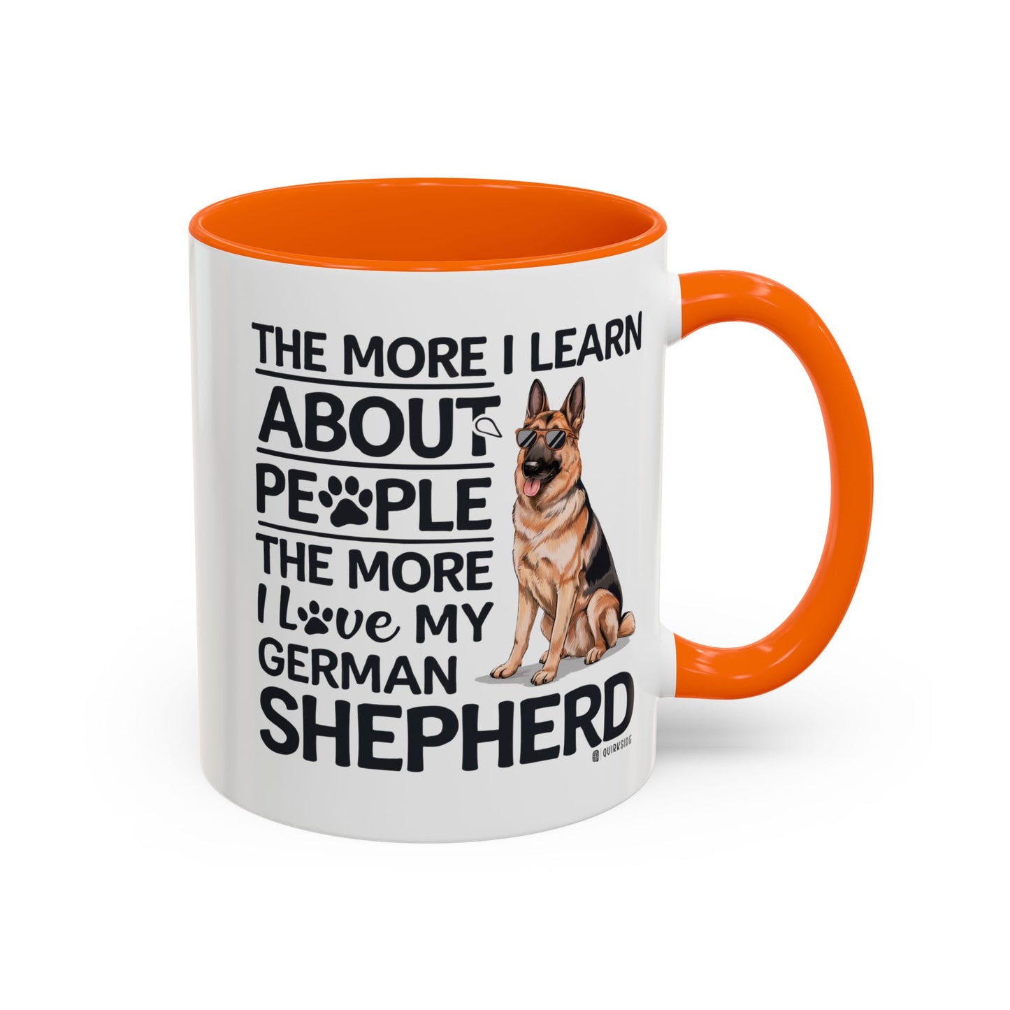 German Shepherd Love Coffee Mug, Dog Lover Gift, Pet Owner Mug, Birthday Gift, Animal Lover, Personalized Mug