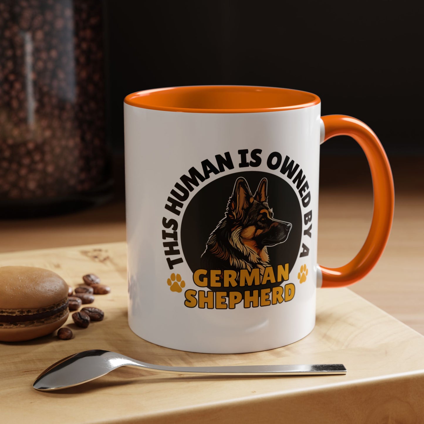 German Shepherd Owner Coffee Mug | Pet Lover Gift | Dog Mom Mug | Cute Animal Mug | Animal Lover Coffee Cup | Pet Parent Gift