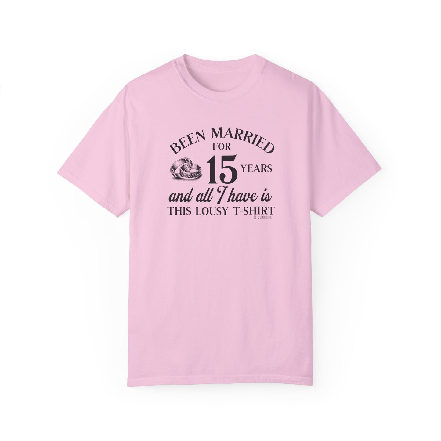 Hilarious Marriage Celebration T-shirt, Customizable Unisex Tee for Anniversary, Funny Gift, Humor Shirt, Wicked Sense of Humor Top - Quirkside Creations