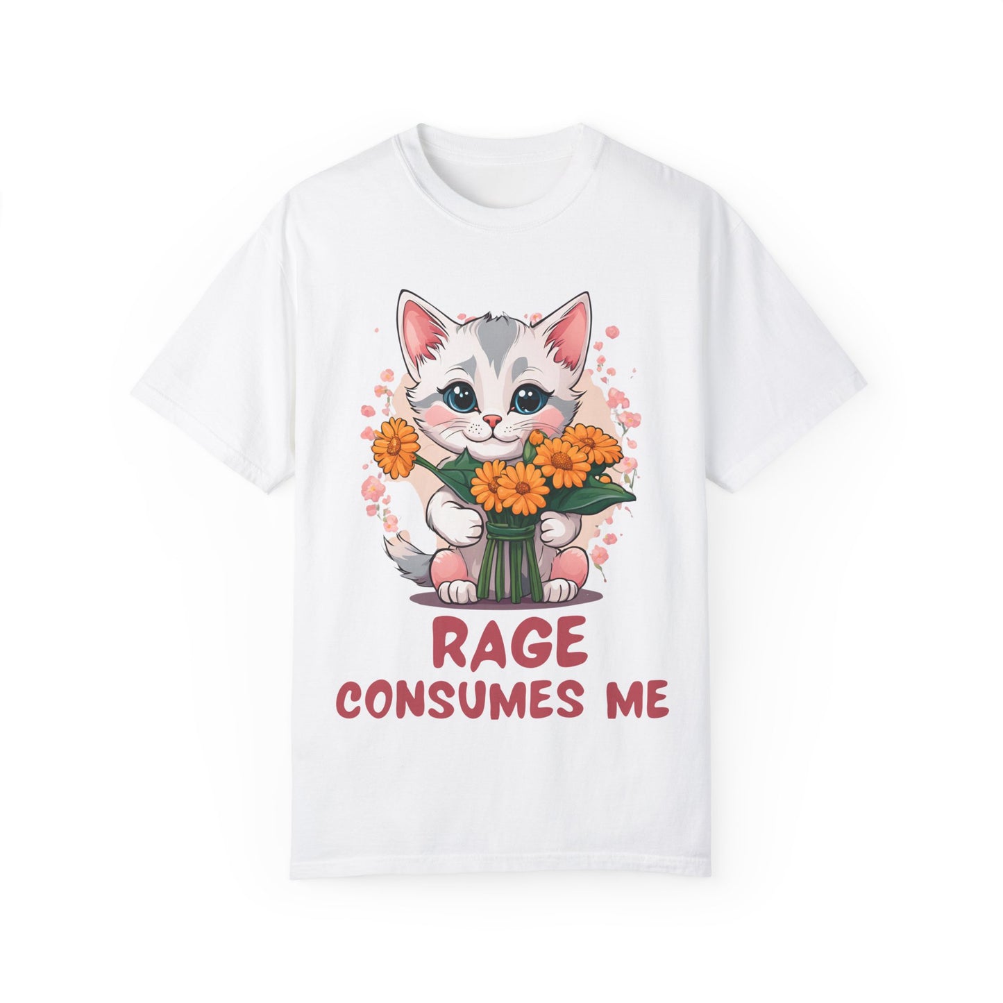 Funny Kitten T-Shirt, Cat Lover Tee, Cute Feline Graphic Shirt, Humorous Pet Owner Top, Animal Rage Quote Apparel - Quirkside Creations