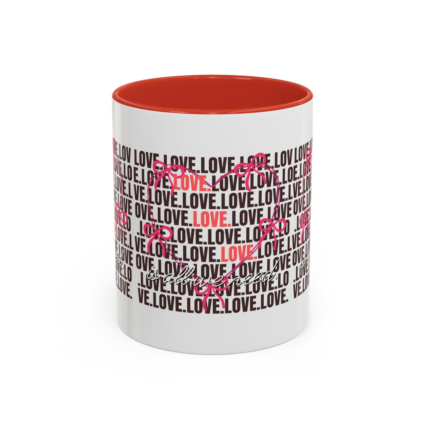 Romantic Love Coffee Mug - Perfect Gift for Anniversary, Valentine's Day, Wedding, Love-Themed Decor, Ceramic Drinkware