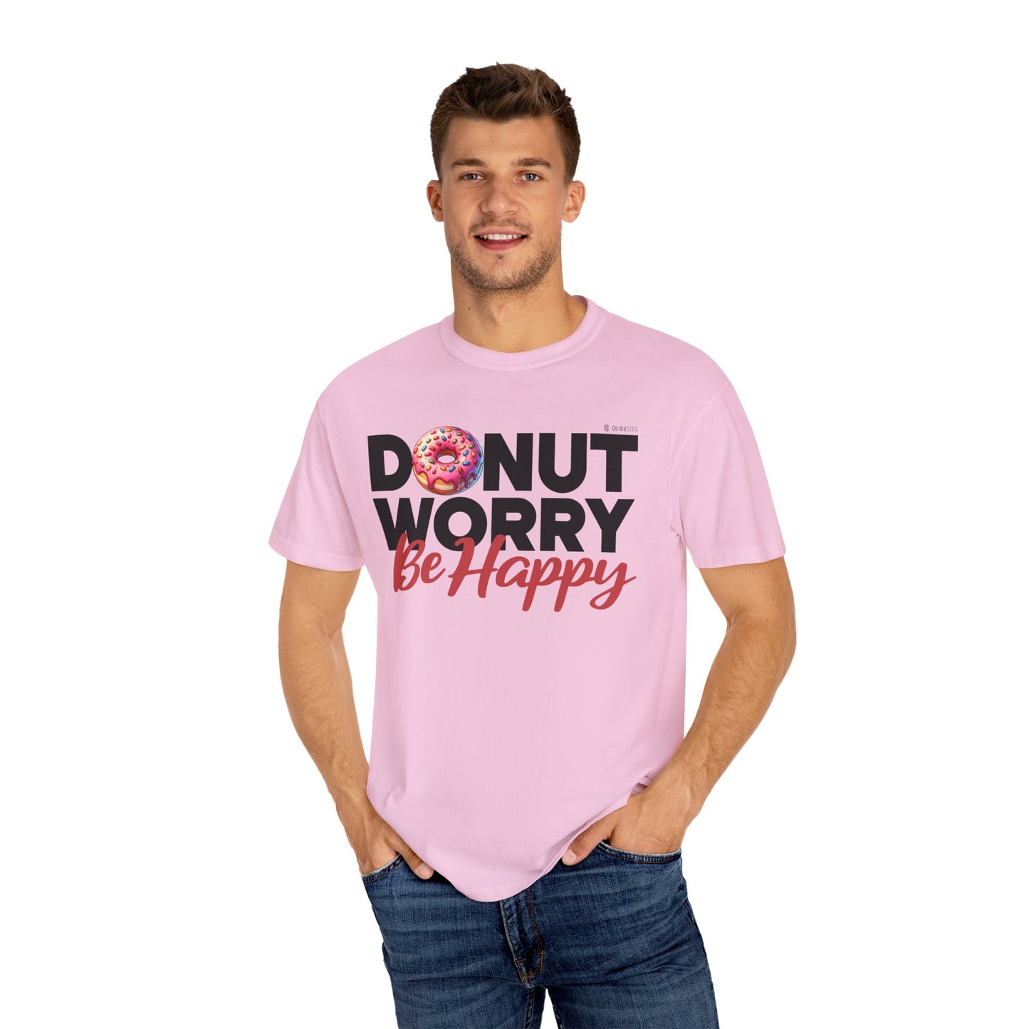 Donut Lover Unisex T-Shirt, Food Lover Graphic Tee, Comfortable Top, Funny Bakery Shirt, Casual Apparel - Quirkside Creations