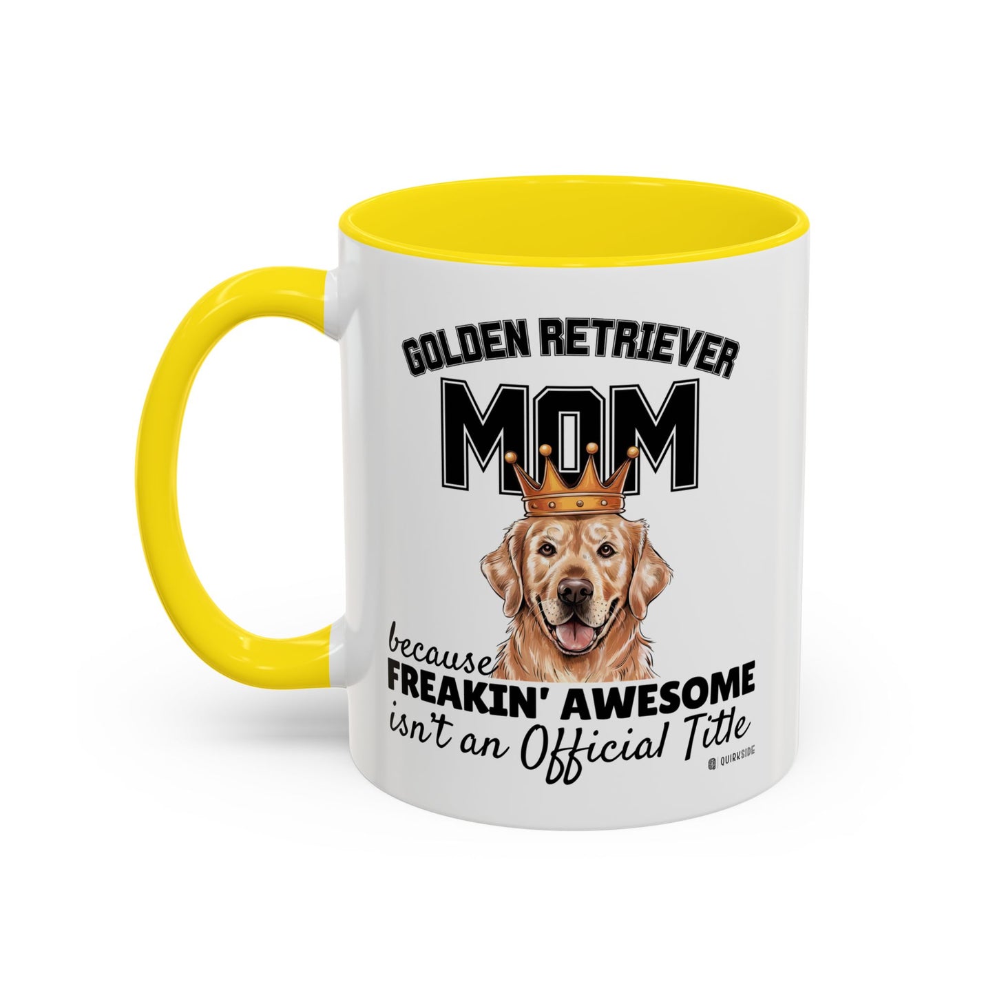 Golden Retriever Mom Coffee Mug - Perfect Gift for Dog Lovers, Pet Owners, Birthday, Mother's Day, Funny Dog Mom Mug