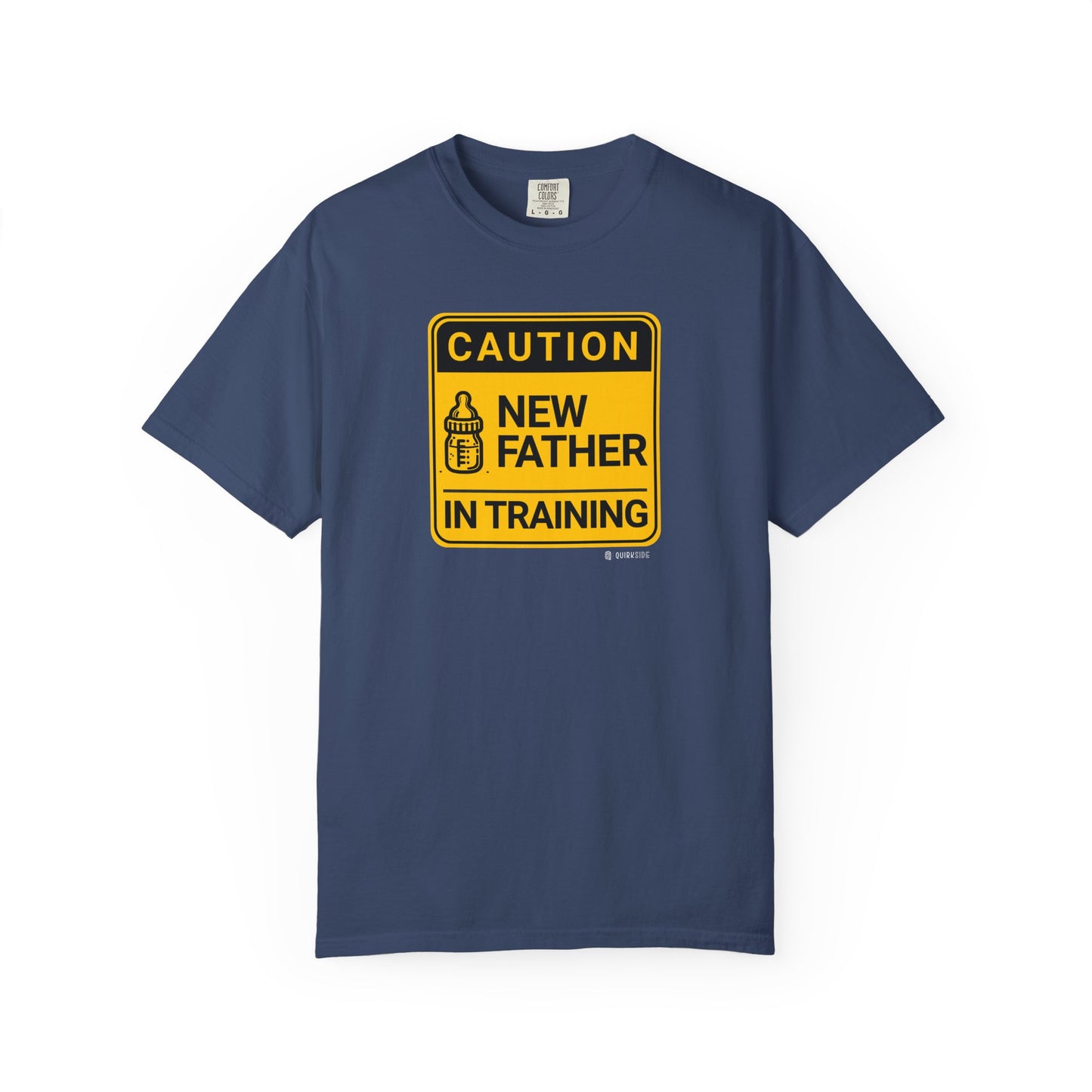New Dad Unisex Garment-Dyed T-shirt, Father's Day Gift, Funny Parenting Tee, Baby Shower Present, Gender Reveal Shirt, Dad Life Apparel