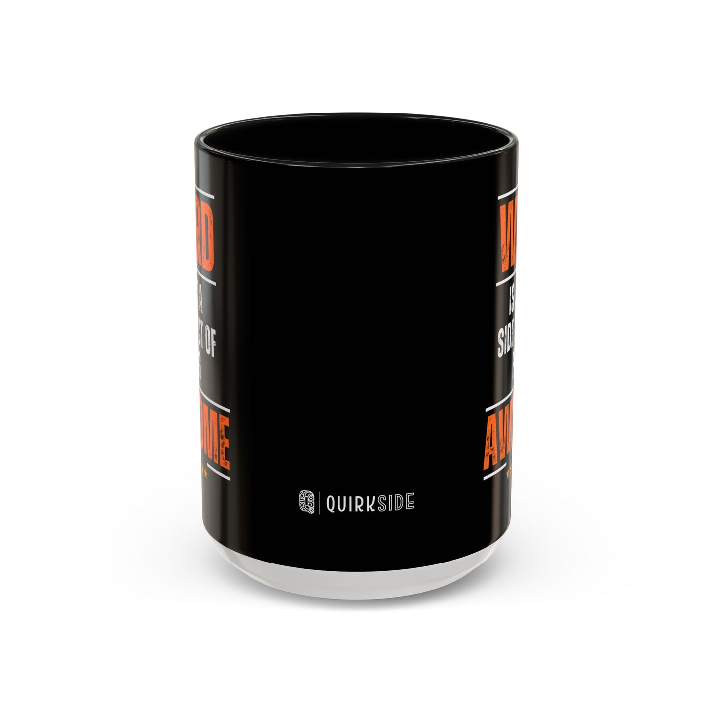 Coffee Mug, Celebrate Uniqueness, Be Awesome, Dare to be Different, Accent Mug, 11oz, 15oz - Quirkside Creations