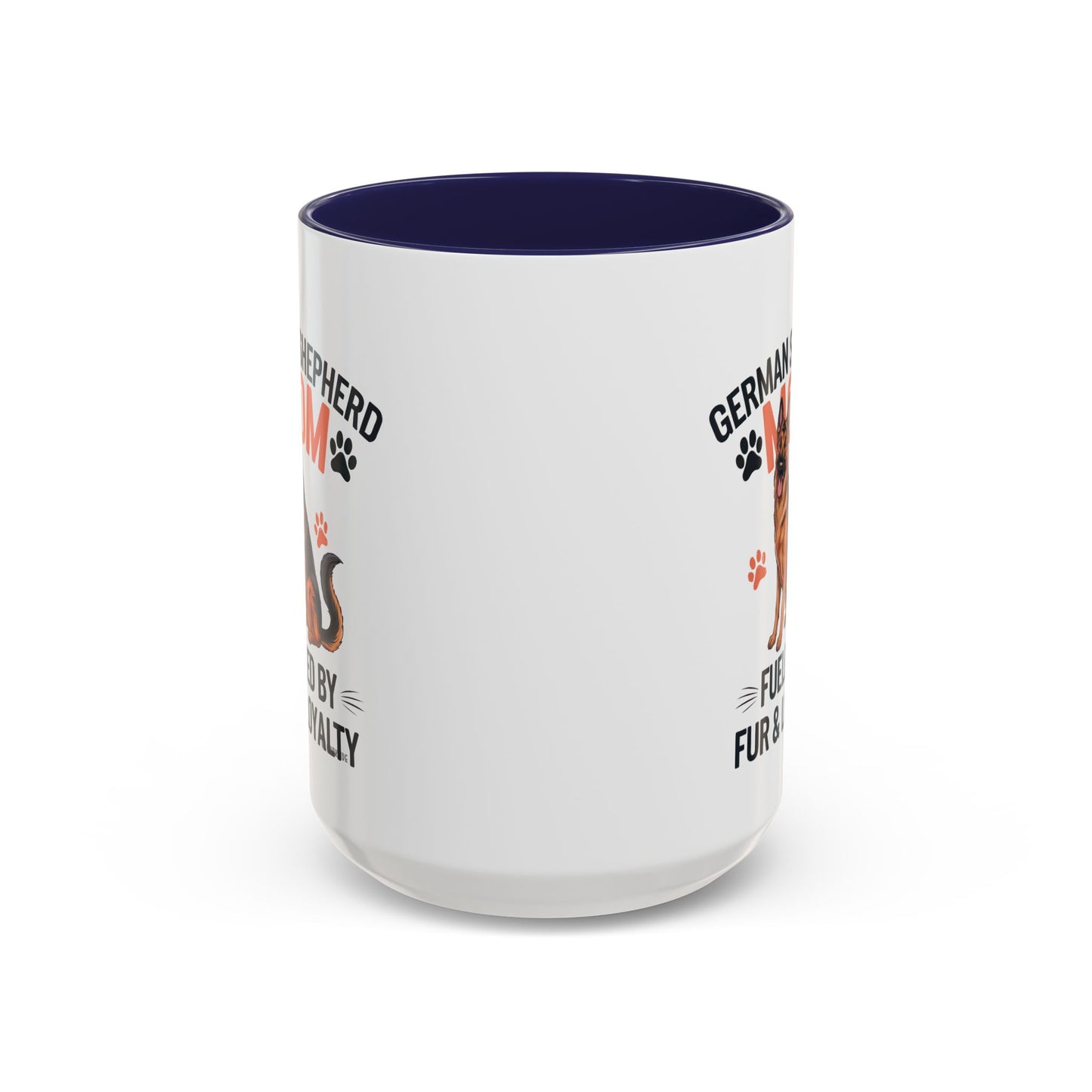 German Shepherd Mom Accent Coffee Mug: Perfect Gift for Dog Lovers, Pet Owners, Dog Enthusiasts, Animal Lovers