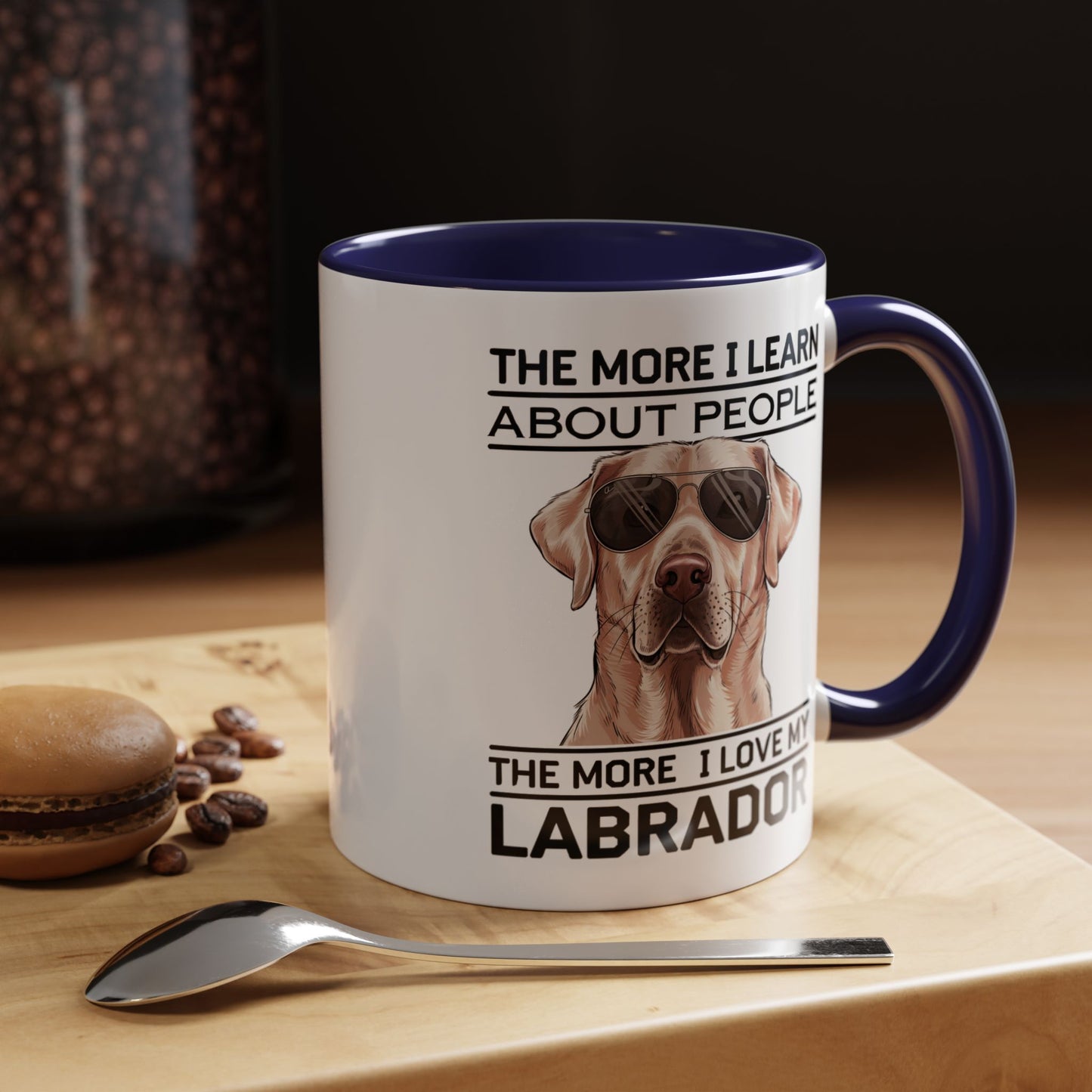 Labrador Coffee Mug - Cute Dog Lover Gift, Funny Pet Lover Cup, Labrador Owner Birthday, Dog Mom, Unique Animal Lover Present