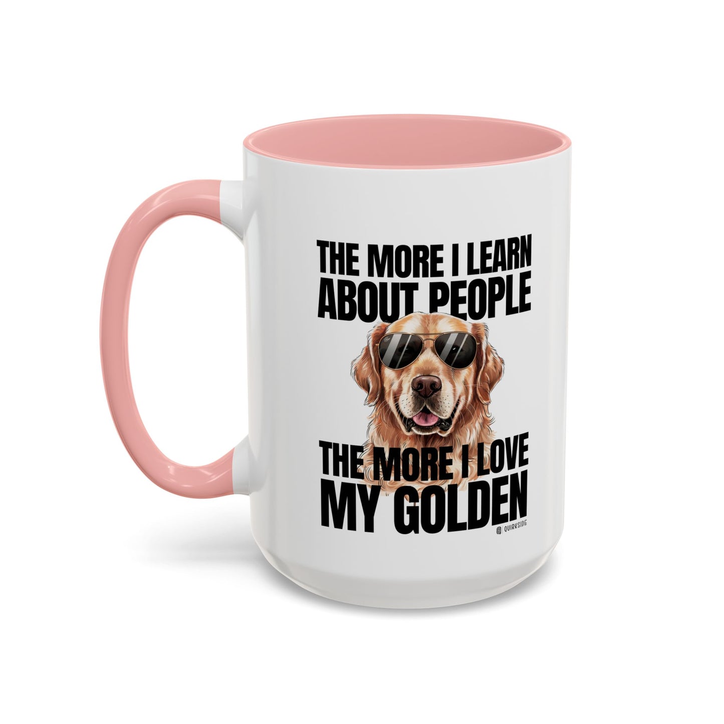 Golden Retriever Love Coffee Mug - Funny Dog Mug, Pet Owner Gift, Personalized Mug, Animal Lover Gift, Birthday Gift