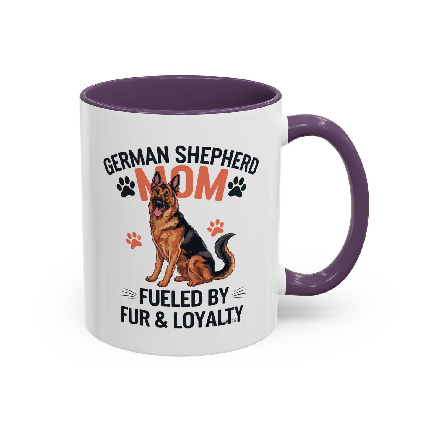 German Shepherd Mom Accent Coffee Mug: Perfect Gift for Dog Lovers, Pet Owners, Dog Enthusiasts, Animal Lovers