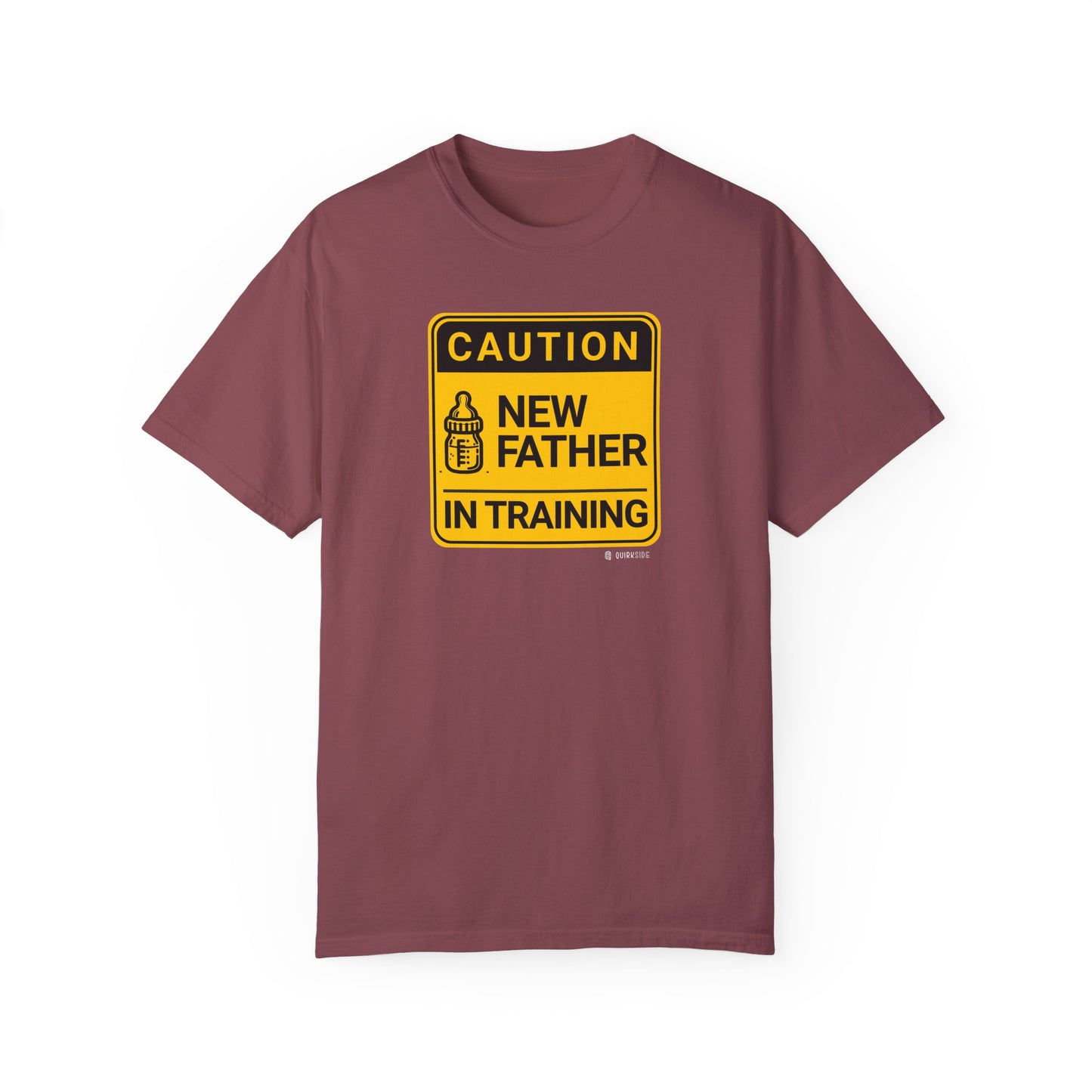 New Dad Unisex Garment-Dyed T-shirt, Father's Day Gift, Funny Parenting Tee, Baby Shower Present, Gender Reveal Shirt, Dad Life Apparel - Quirkside Creations