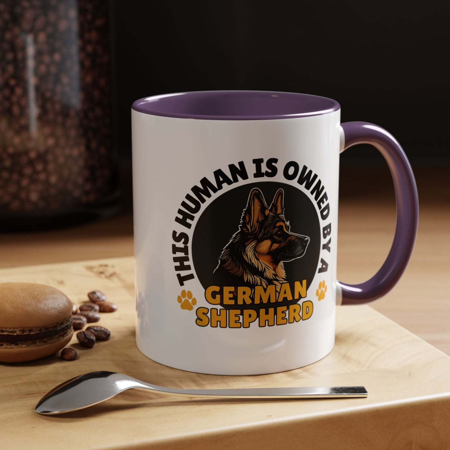 German Shepherd Owner Coffee Mug | Pet Lover Gift | Dog Mom Mug | Cute Animal Mug | Animal Lover Coffee Cup | Pet Parent Gift