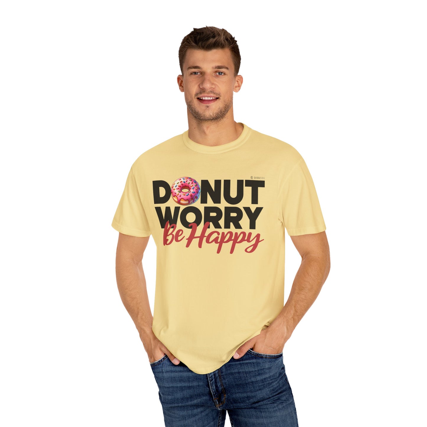Donut Lover Unisex T-Shirt, Food Lover Graphic Tee, Comfortable Top, Funny Bakery Shirt, Casual Apparel - Quirkside Creations