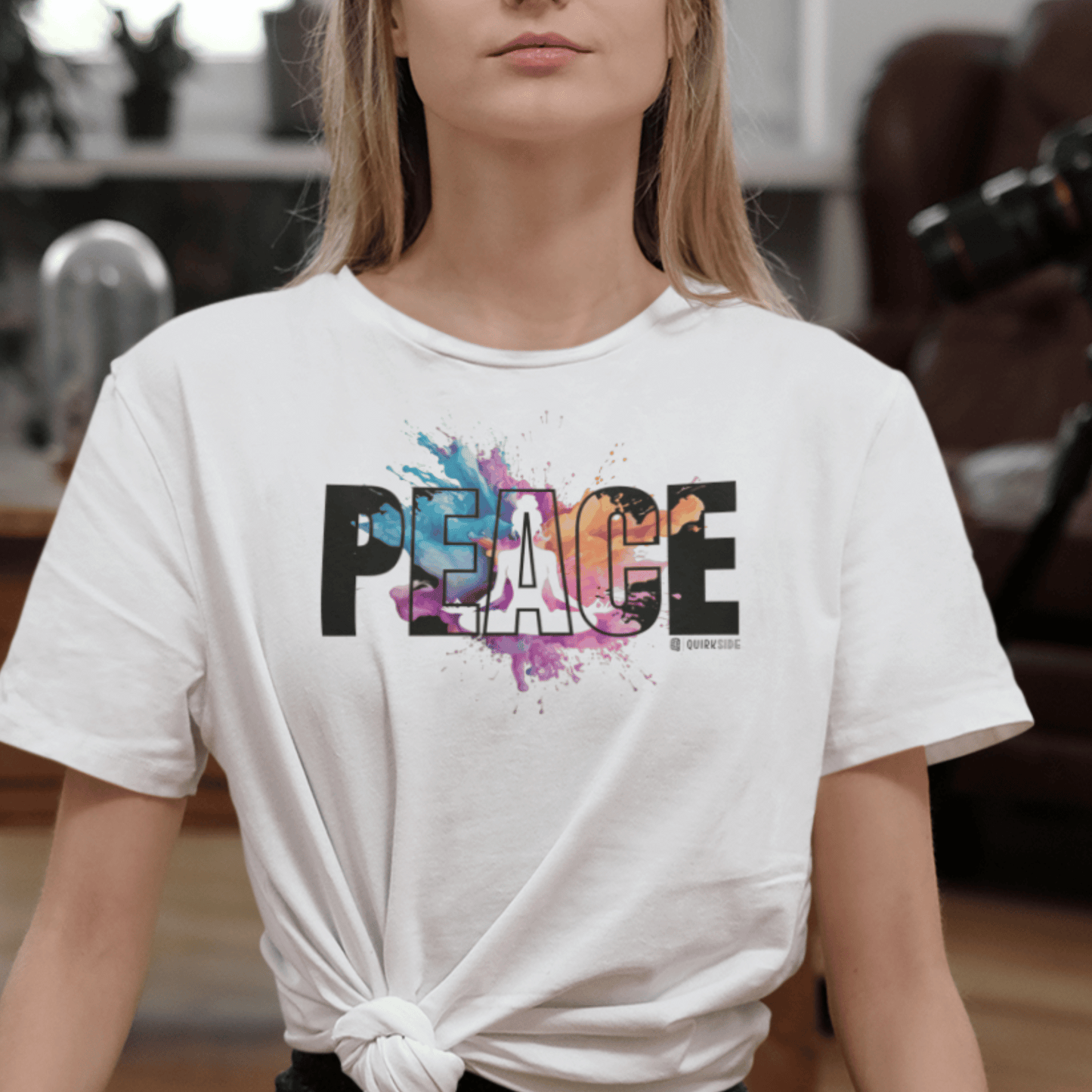 Peace Yoga Unisex T-shirt, Meditation Tee, Yoga Lover Gift, Mindfulness Shirt, Namaste Apparel