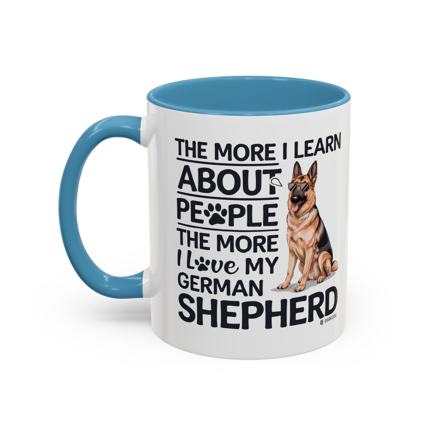German Shepherd Love Coffee Mug, Dog Lover Gift, Pet Owner Mug, Birthday Gift, Animal Lover, Personalized Mug