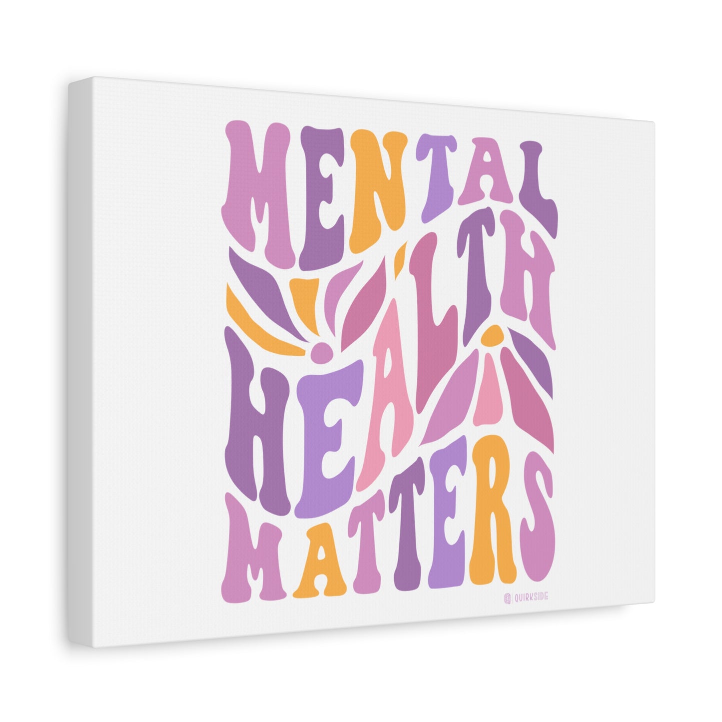 Mental Health Matters Canvas Art