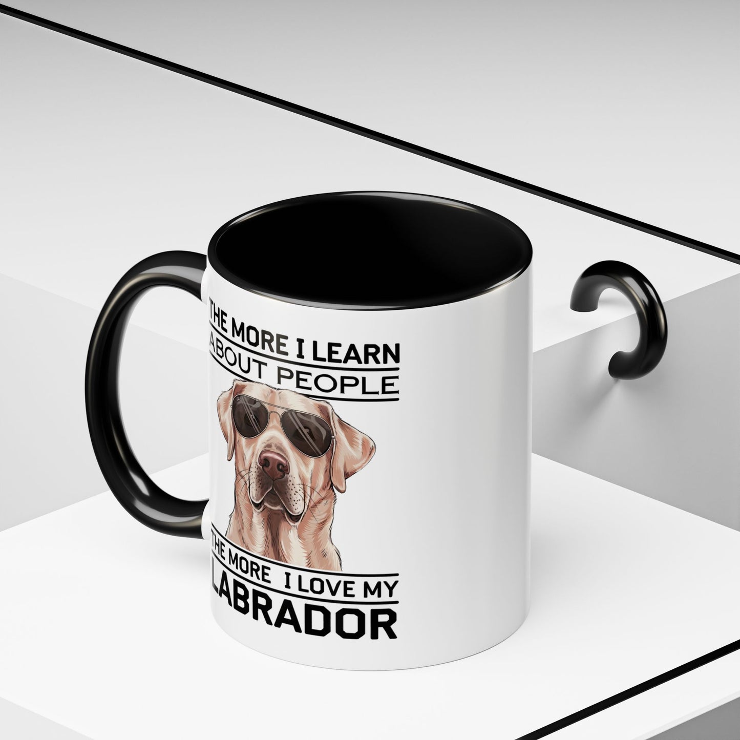 Labrador Coffee Mug - Cute Dog Lover Gift, Funny Pet Lover Cup, Labrador Owner Birthday, Dog Mom, Unique Animal Lover Present