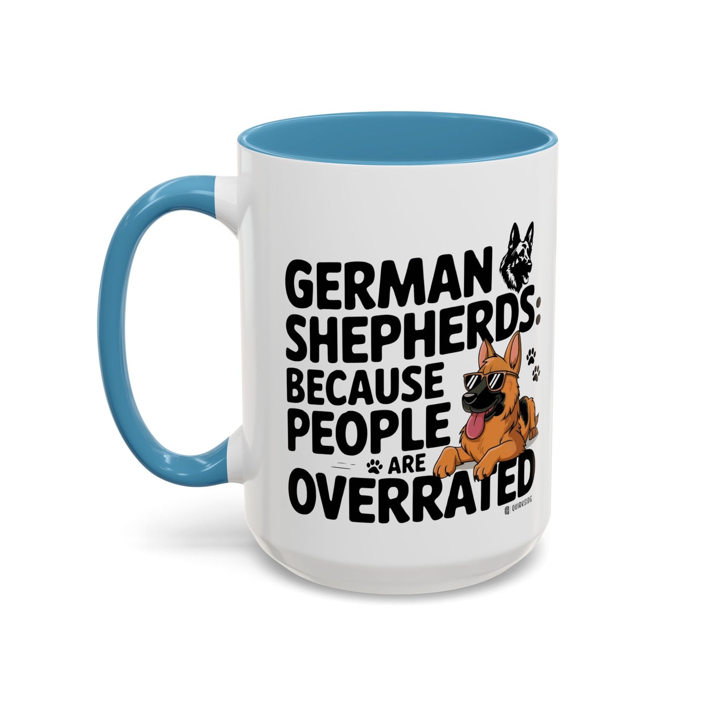German Shepherds Coffee Mug - Funny Dog Lover Gift, Pet Parent Humor, Animal Lover Decor, Unique Holiday Present, Dog Breed Lovers