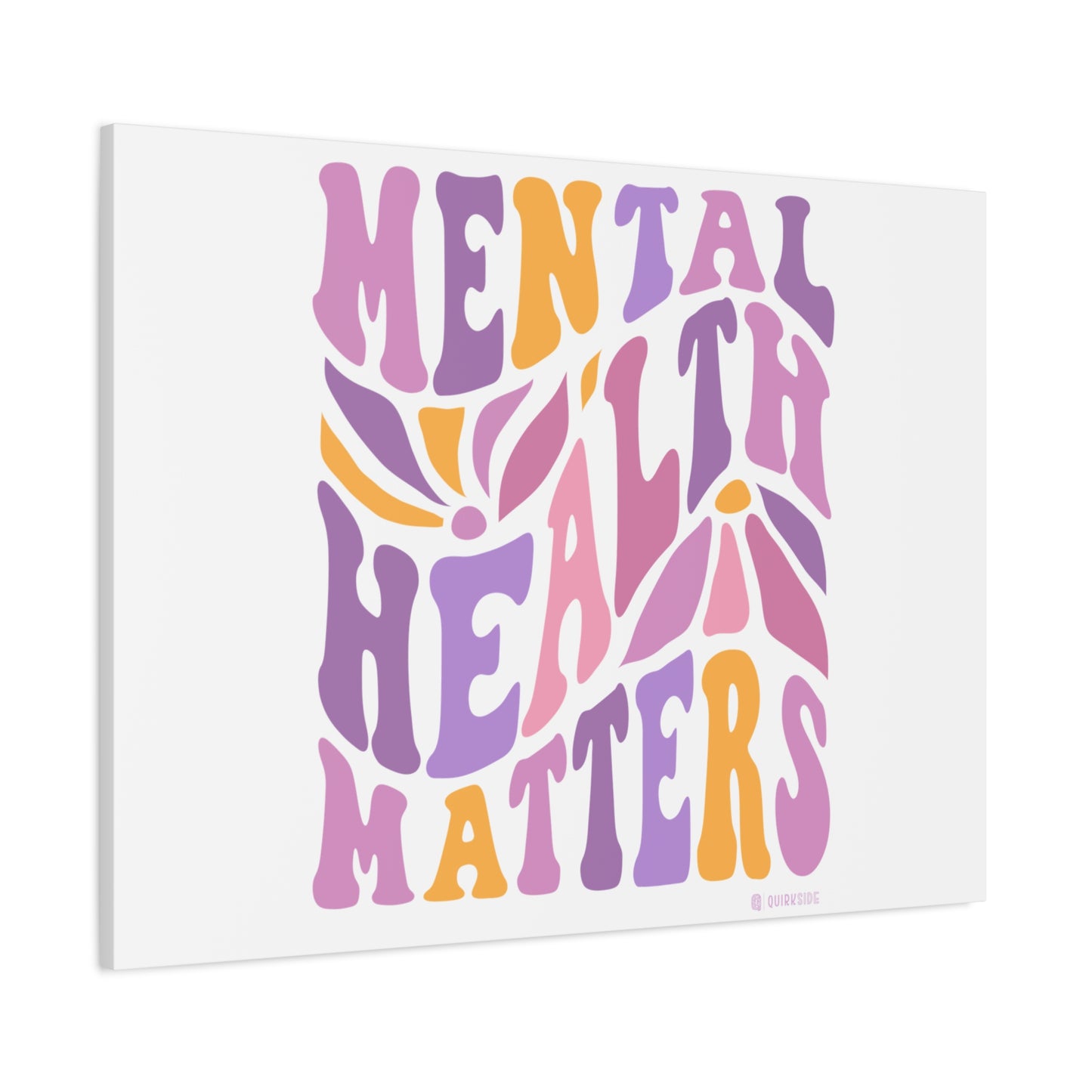 Mental Health Matters Canvas Art