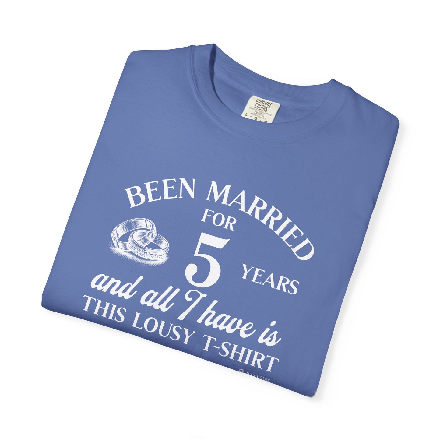 Hilarious Marriage Celebration T-shirt, Customizable Unisex Tee for Anniversary, Funny Gift, Humor Shirt, Wicked Sense of Humor Top