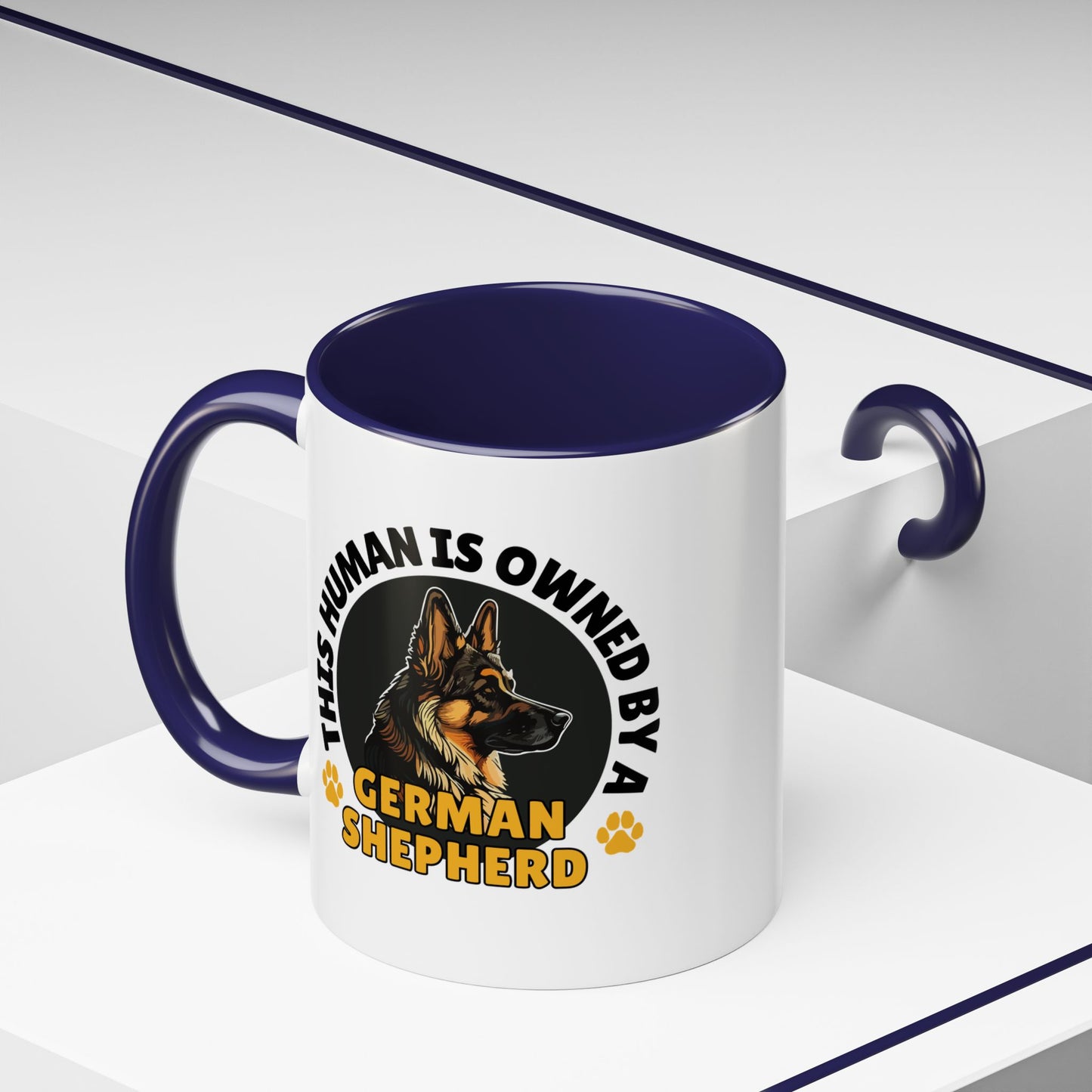 German Shepherd Owner Coffee Mug | Pet Lover Gift | Dog Mom Mug | Cute Animal Mug | Animal Lover Coffee Cup | Pet Parent Gift