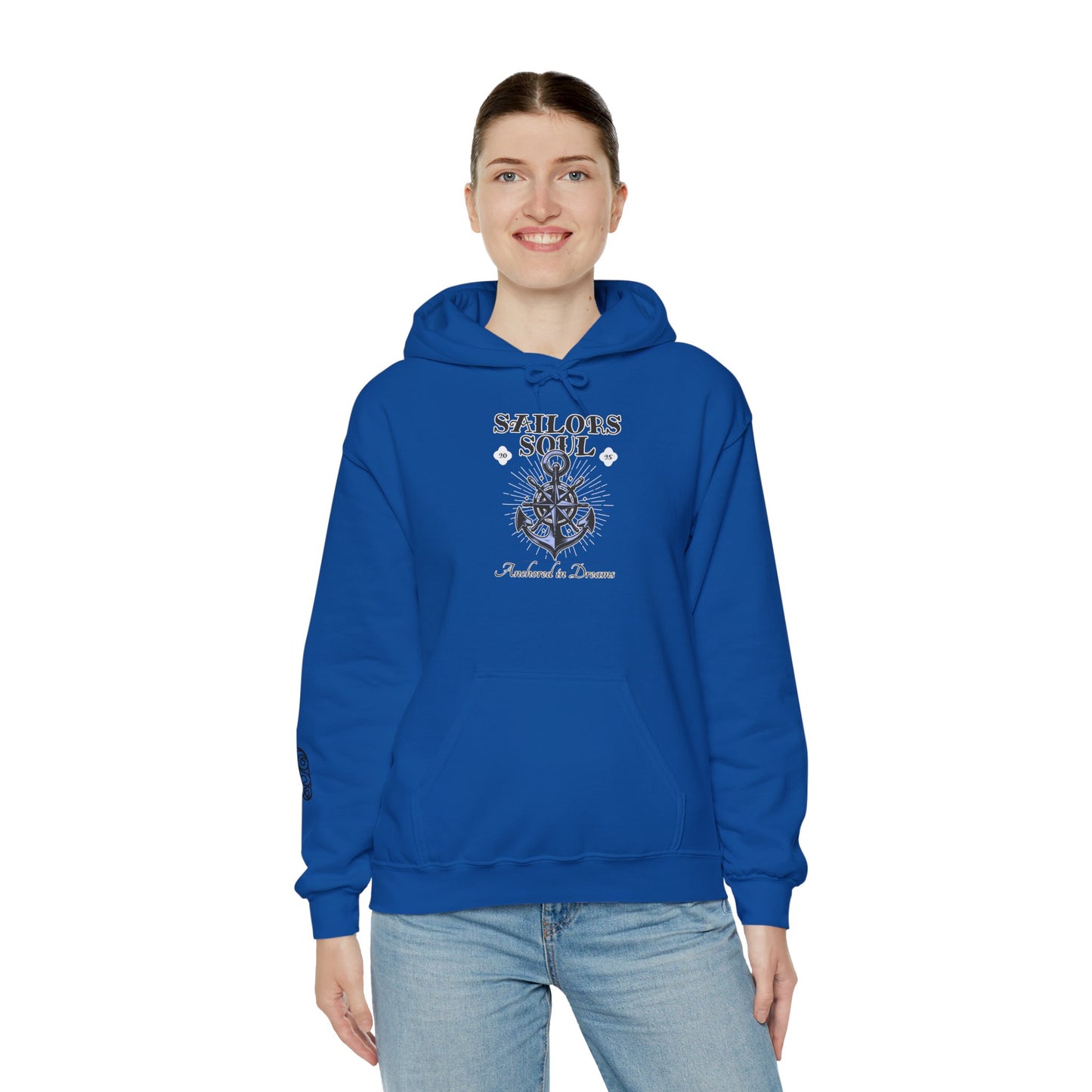 Nautical Vibes Hoodie, Beach Trips Summer Wear, Sea Lover Sweatshirt, Sailboat Dreamer Pullover, Casual Outings Apparel - Quirkside Creations