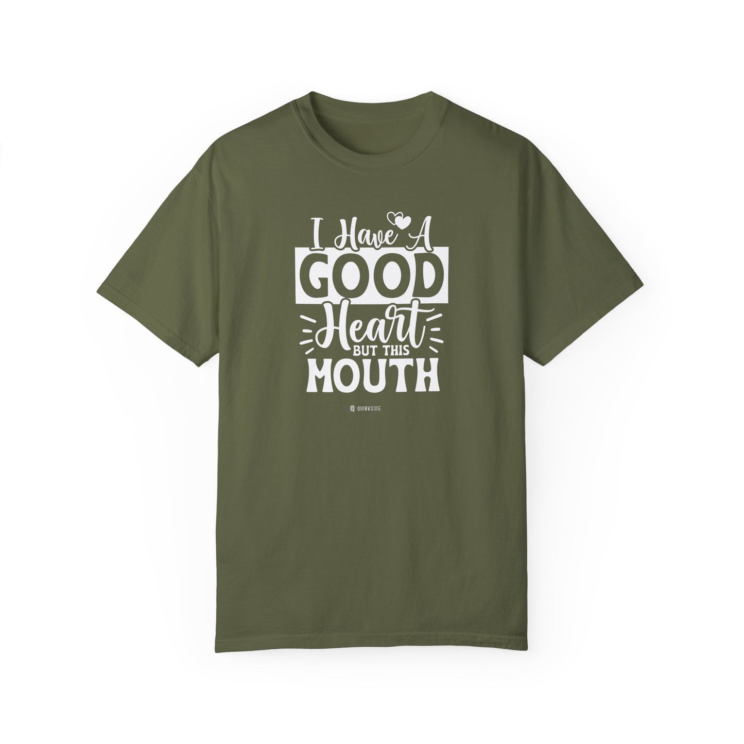 Bohemian Rebel Unisex Garment-Dyed T-shirt, Free Spirit Funny Tee, Swearing Quote Shirt, Sassy Attitude Top, Provocative Graphic Tee - Quirkside Creations
