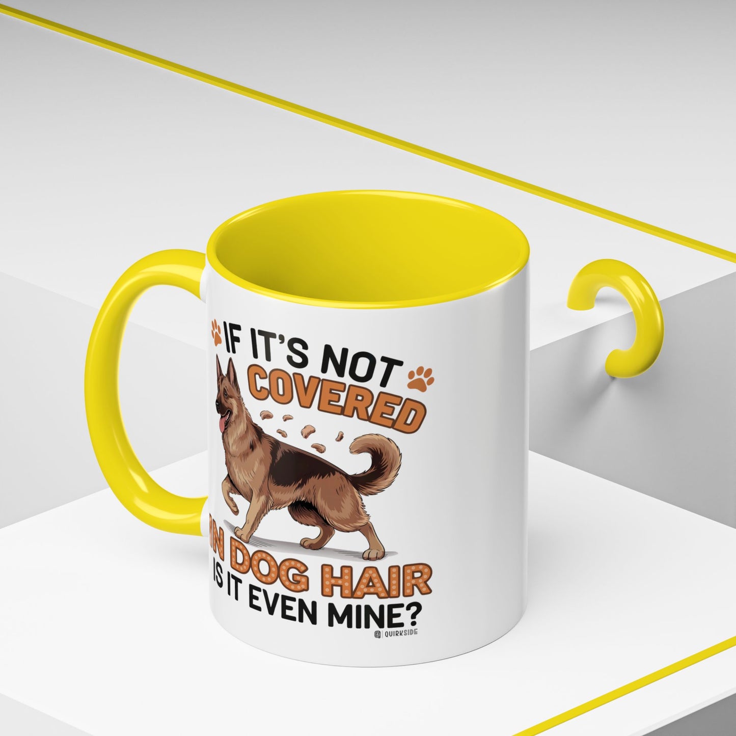 Dog Hair Lover's Coffee Mug | Funny Pet Mug | Gifts for Dog Owners | Cute Pet Lover Gift | Animal Lover Coffee Cup | Dog Mom Mug
