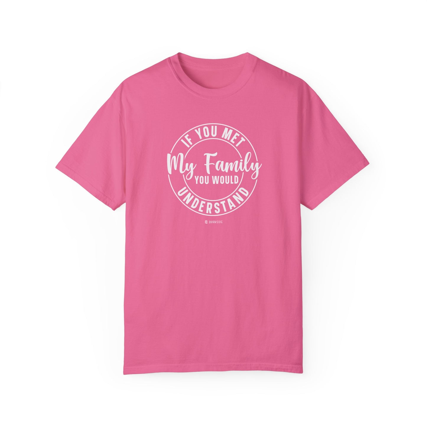 Funny Family Traits Unisex T-shirt, Humorous Cotton Tee, Gift for Him or Her, Casual Top, Comical Graphic Shirt - Quirkside Creations