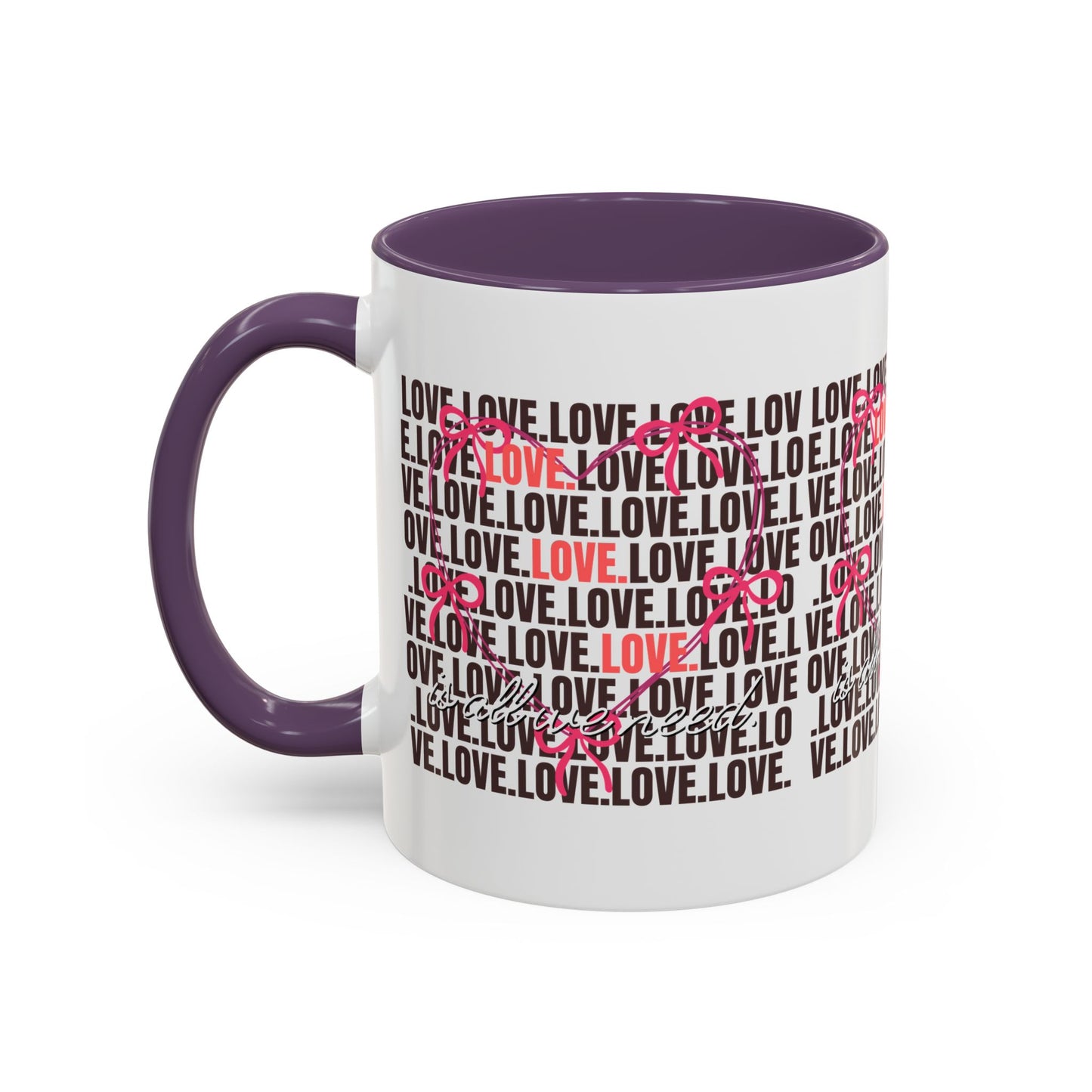 Romantic Love Coffee Mug - Perfect Gift for Anniversary, Valentine's Day, Wedding, Love-Themed Decor, Ceramic Drinkware